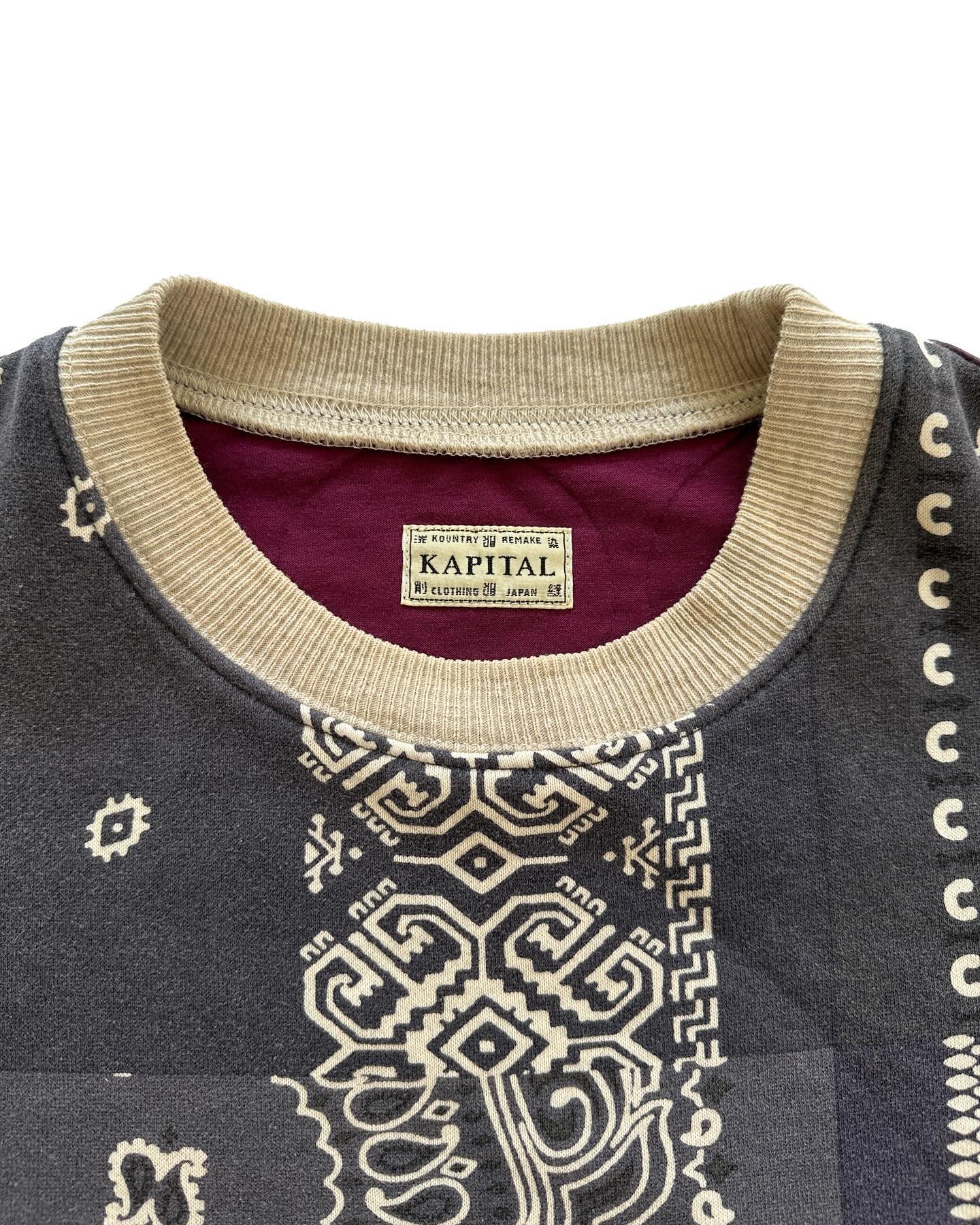 FW19 Fleecy Knit Bandana Bivouac Big Sweater