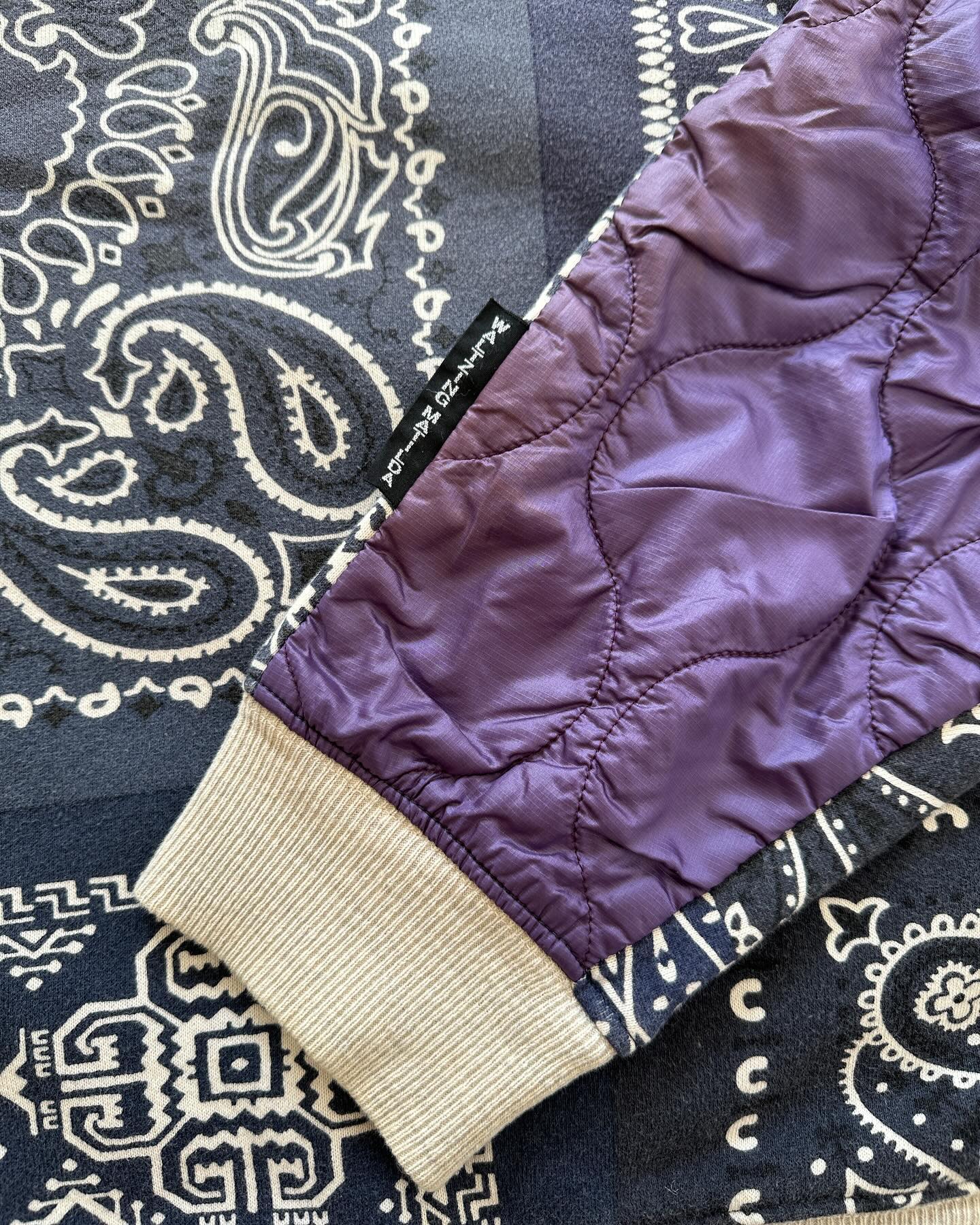FW19 Fleecy Knit Bandana Bivouac Big Sweater