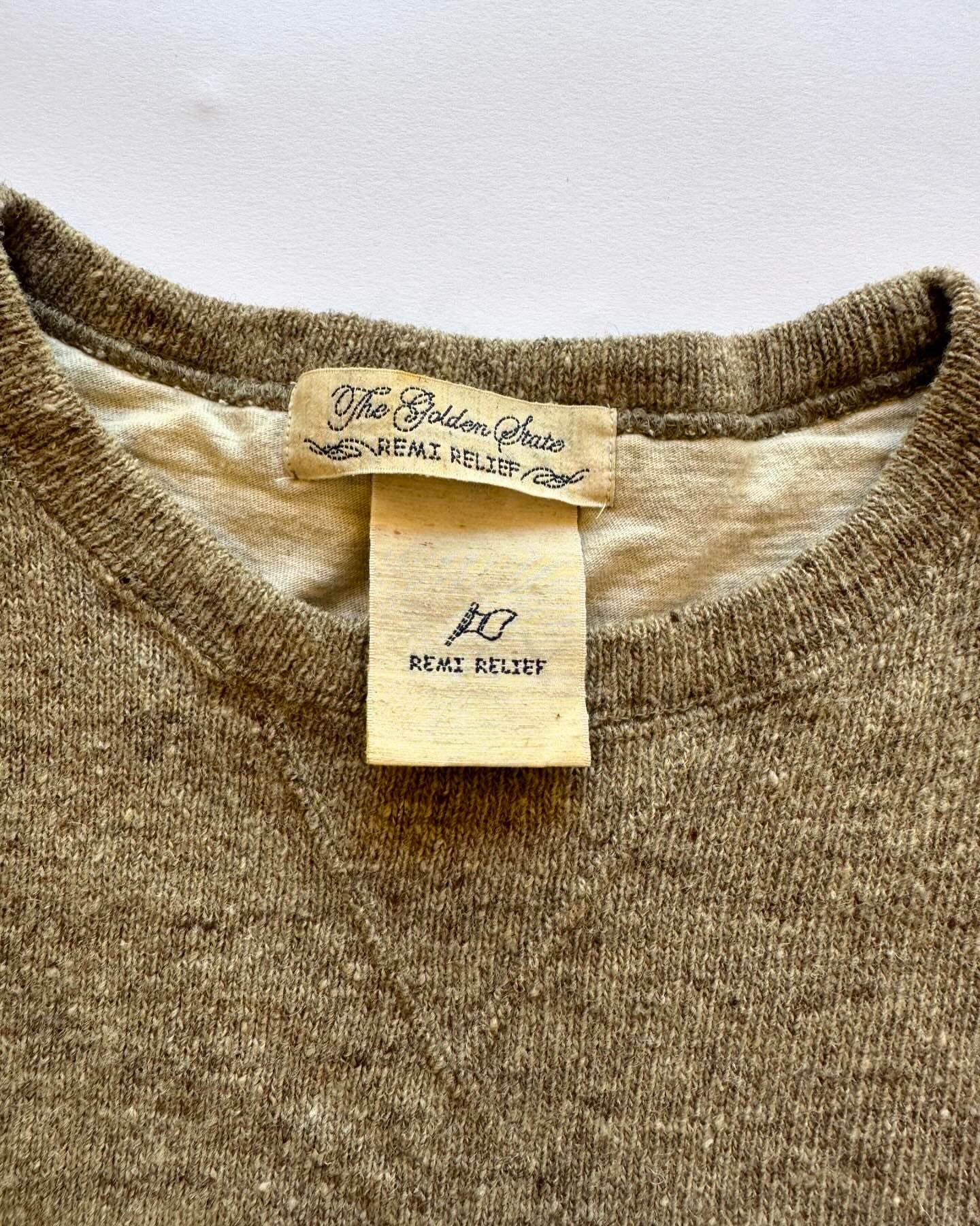 Remi Relief Layered Wool Sweater
