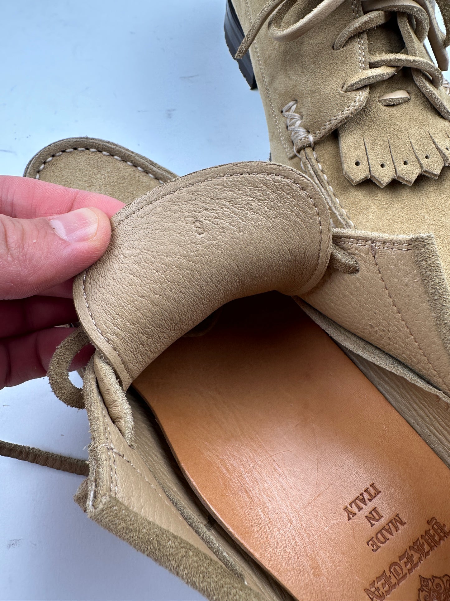 SS24 Italian Blucher w/ Vibram Tuscany