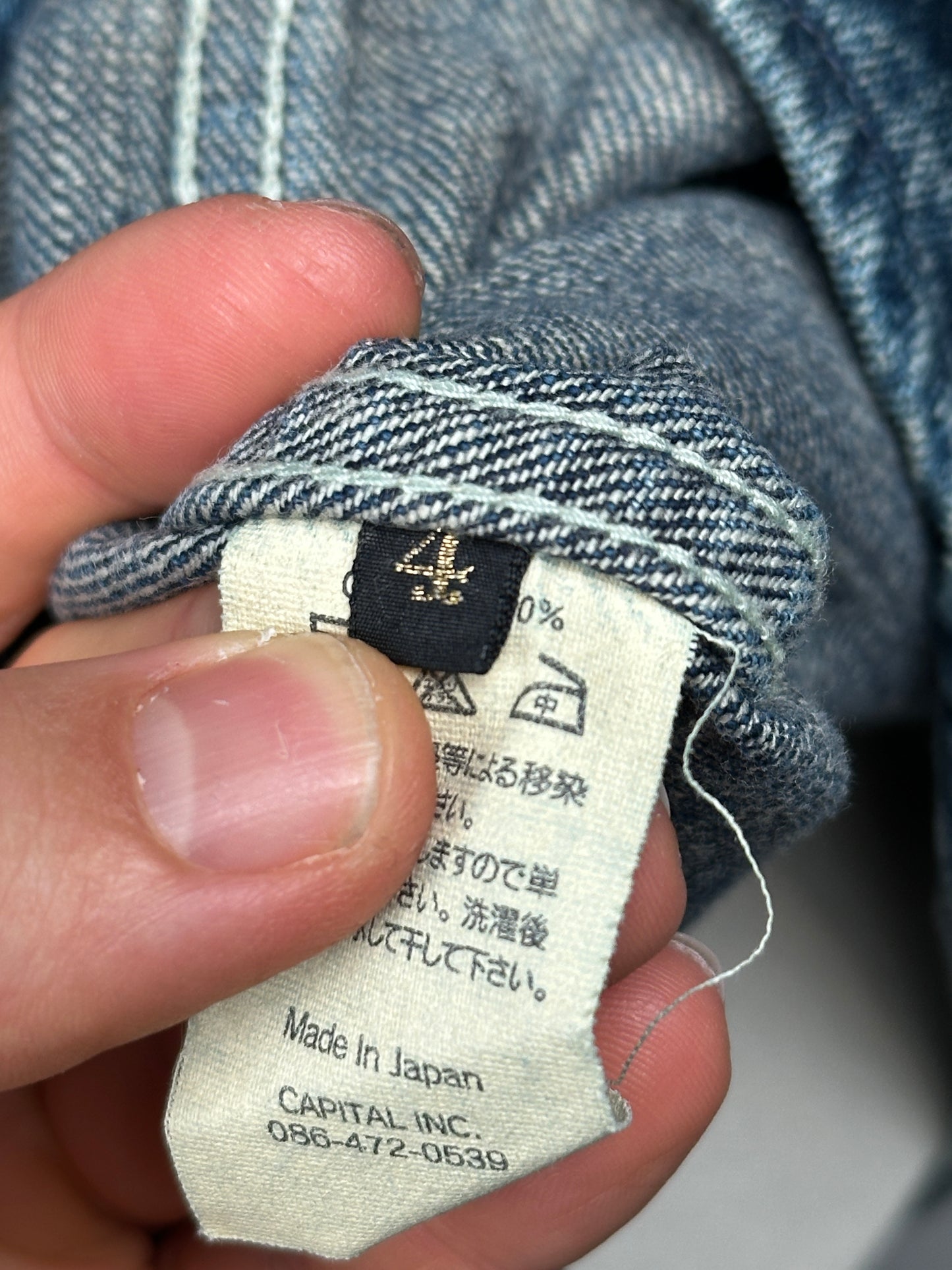 Washed Denim Shirt Jacket