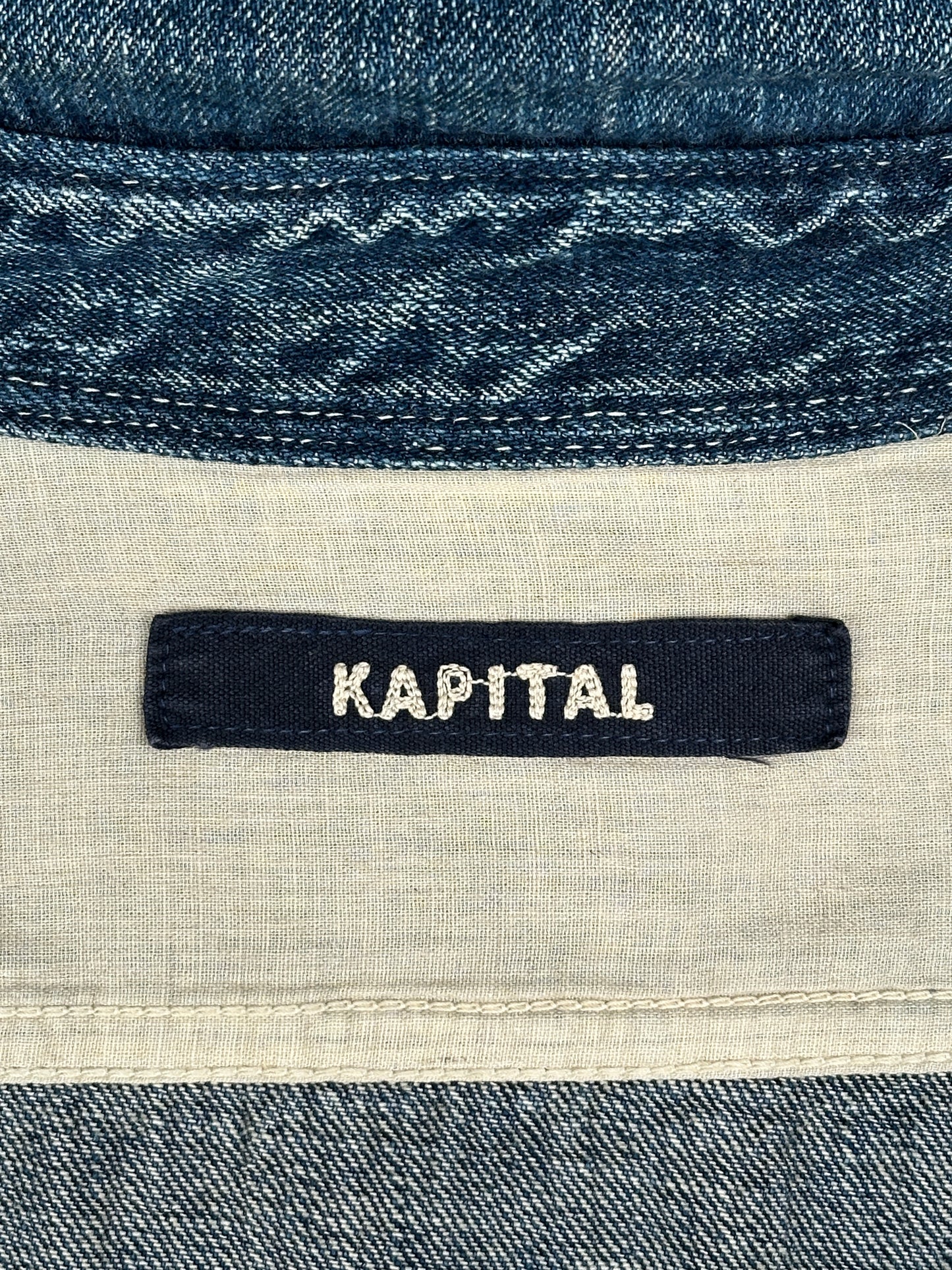 Washed Denim Shirt Jacket
