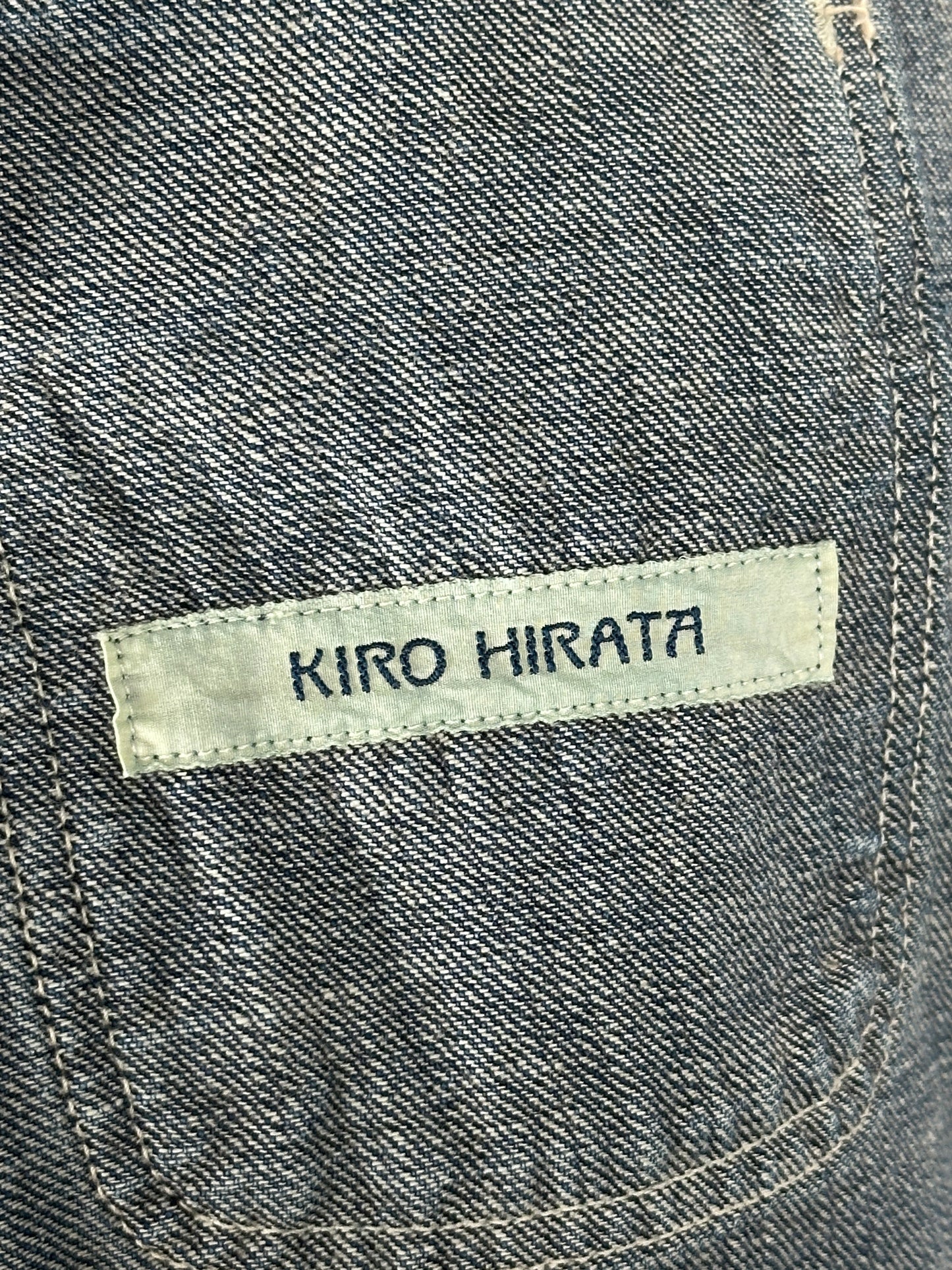 Washed Denim Shirt Jacket