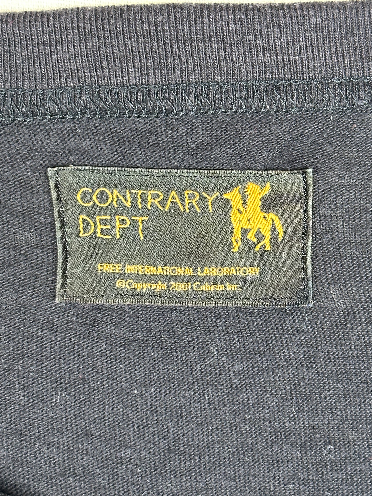 SS22 Contrary Dept Jumbo Tee S/S