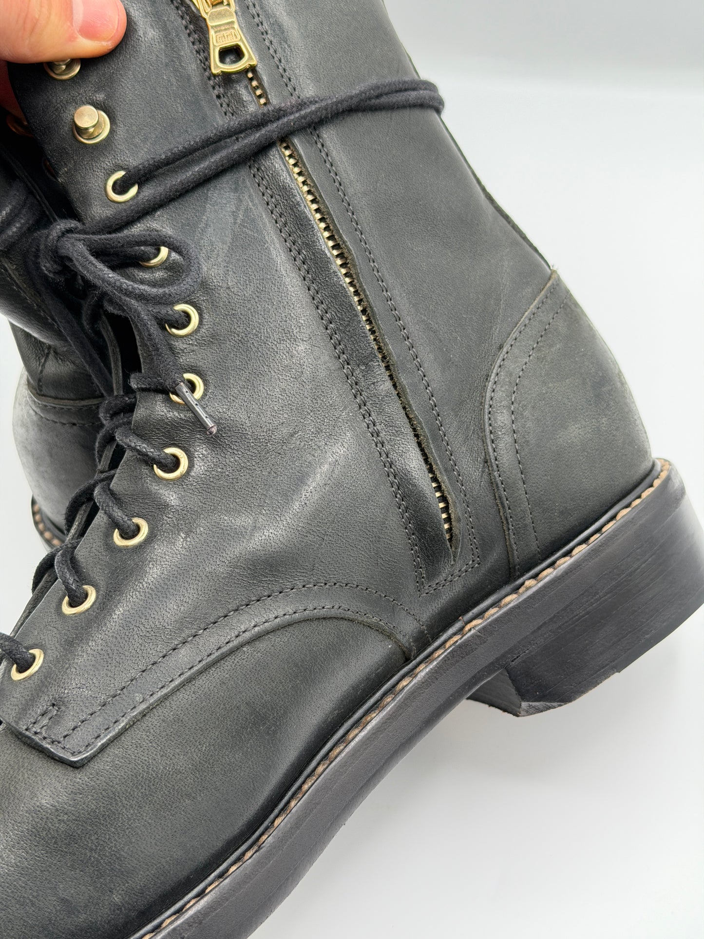 FW18 El Capitan Boots-Folk (Veg Horsehide)