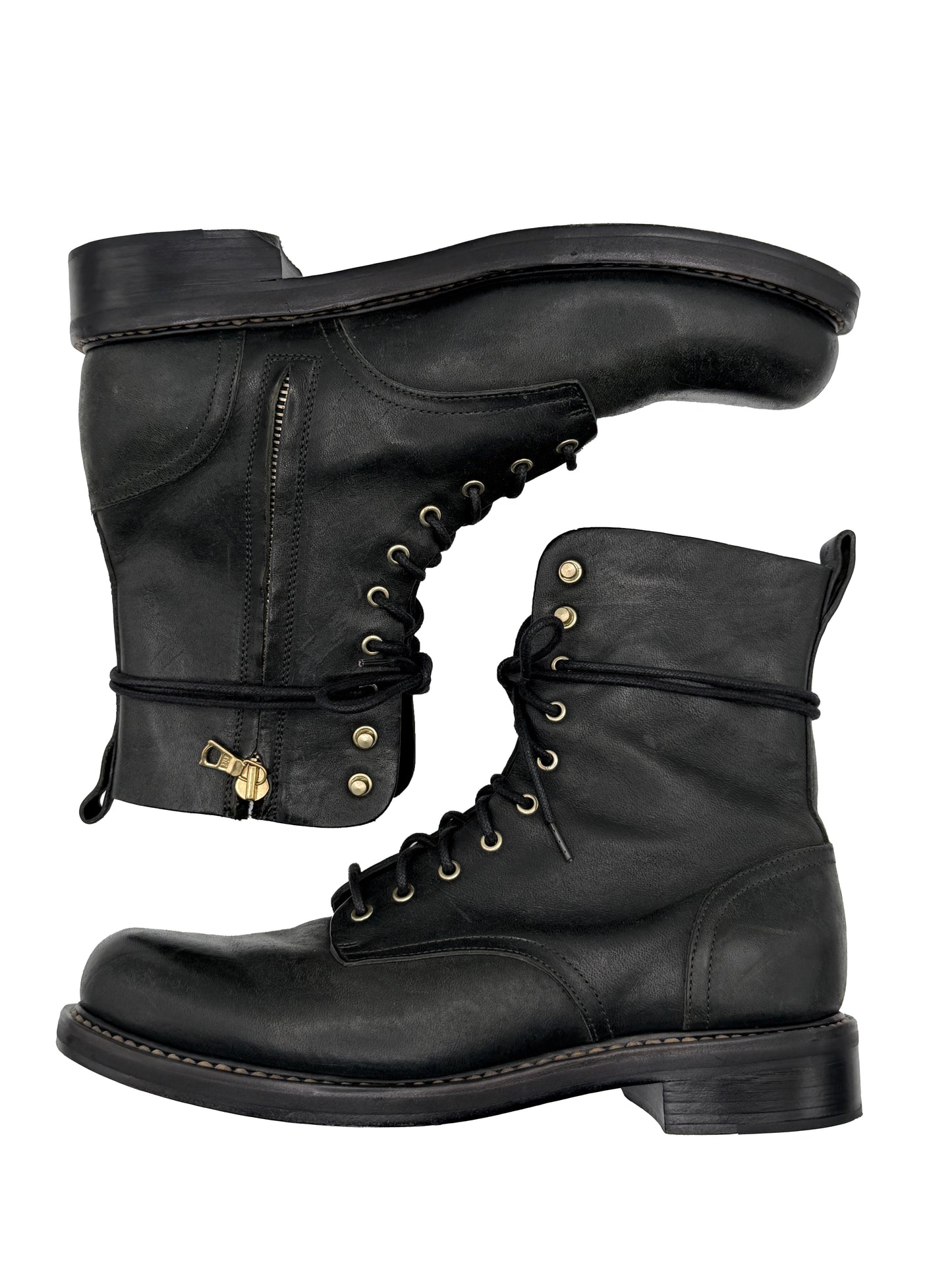 FW18 El Capitan Boots-Folk (Veg Horsehide)