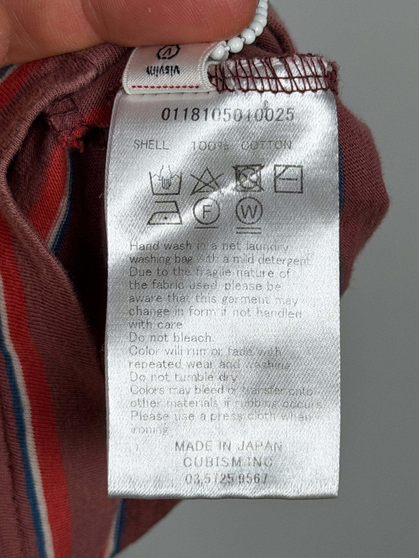 SS18 Mid Border Jumbo Tee S/S