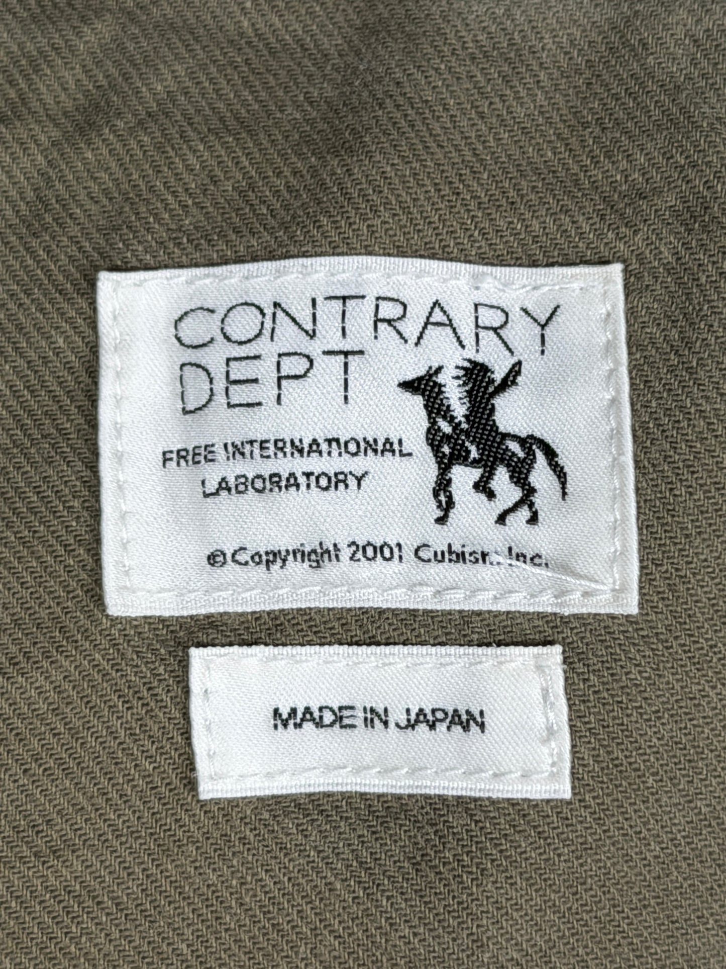 SS19 Contrary Dept Veterans Pants Crash