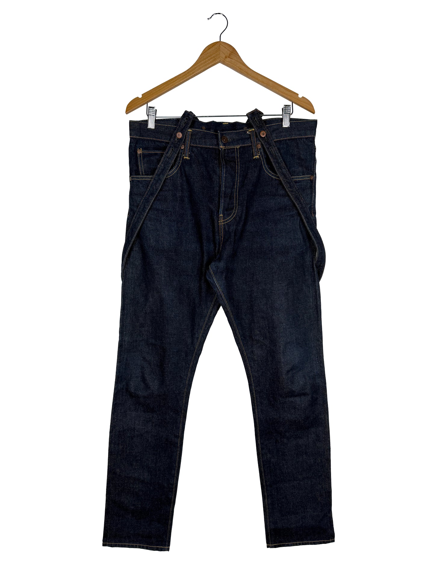 FW19 SS Travailler Braces Pants Unwashed