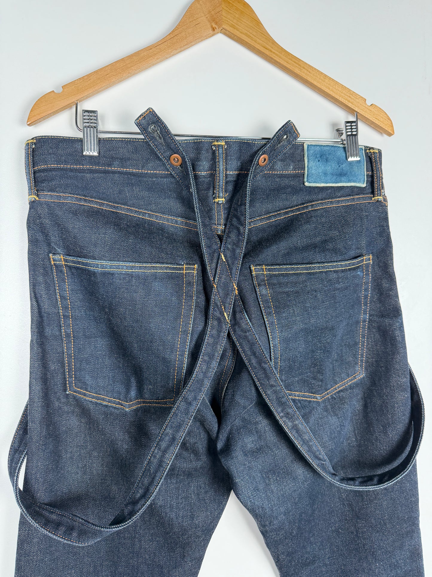 FW19 SS Travailler Braces Pants Unwashed