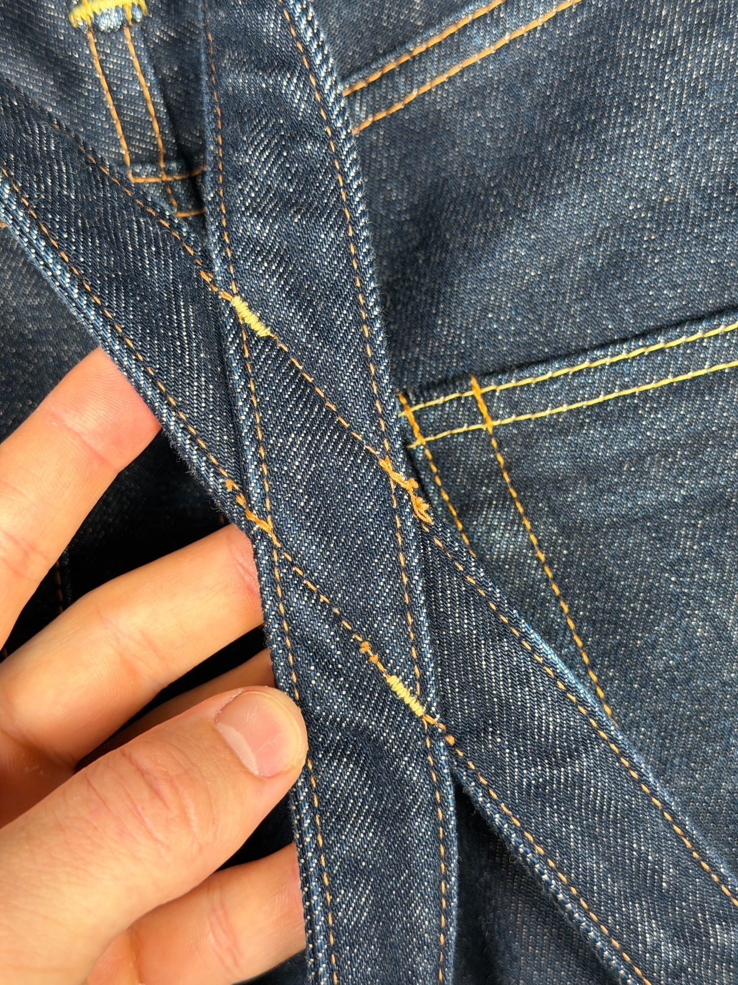 FW19 SS Travailler Braces Pants Unwashed