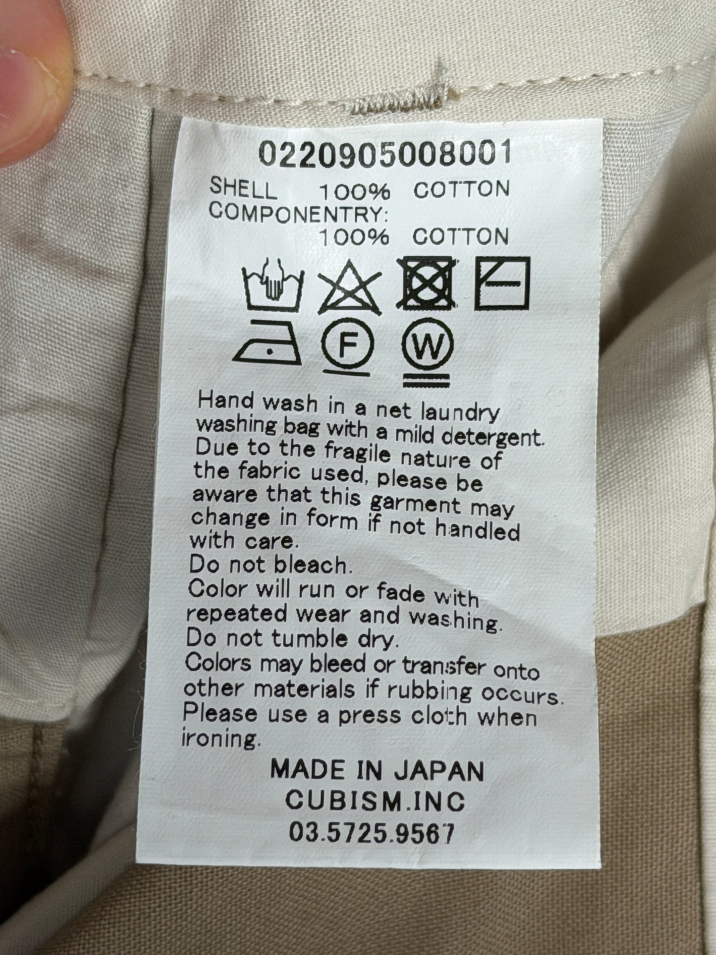 SS20 ICT Chino Pants
