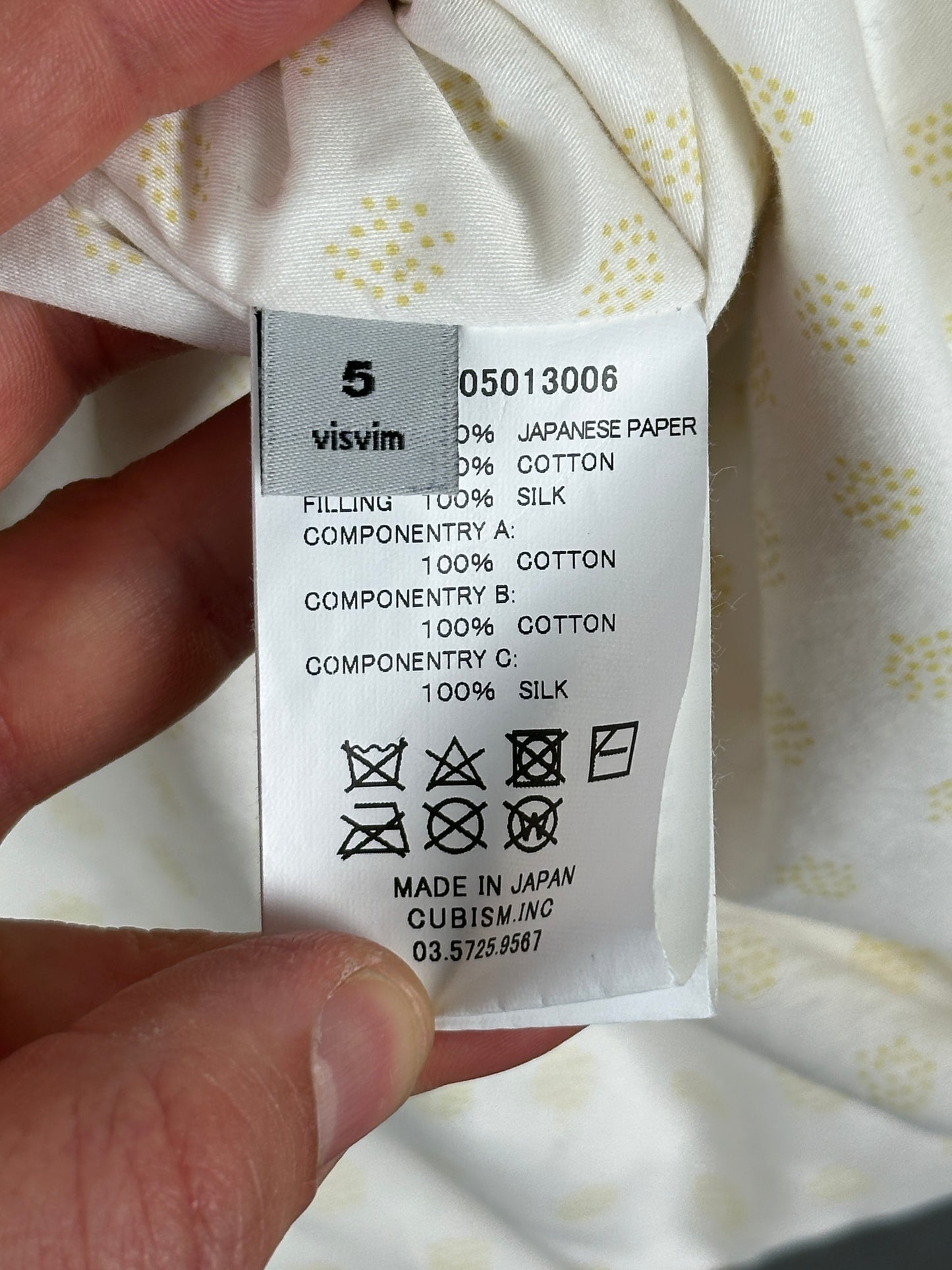 SS17 Dotera Coat (Washi Lightning)