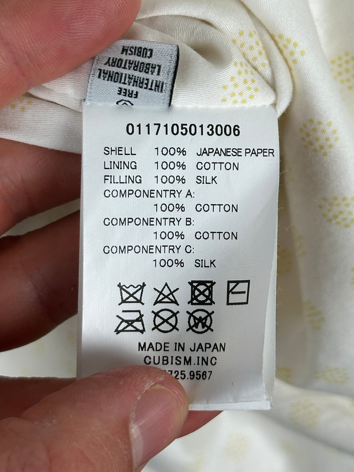 SS17 Dotera Coat (Washi Lightning)