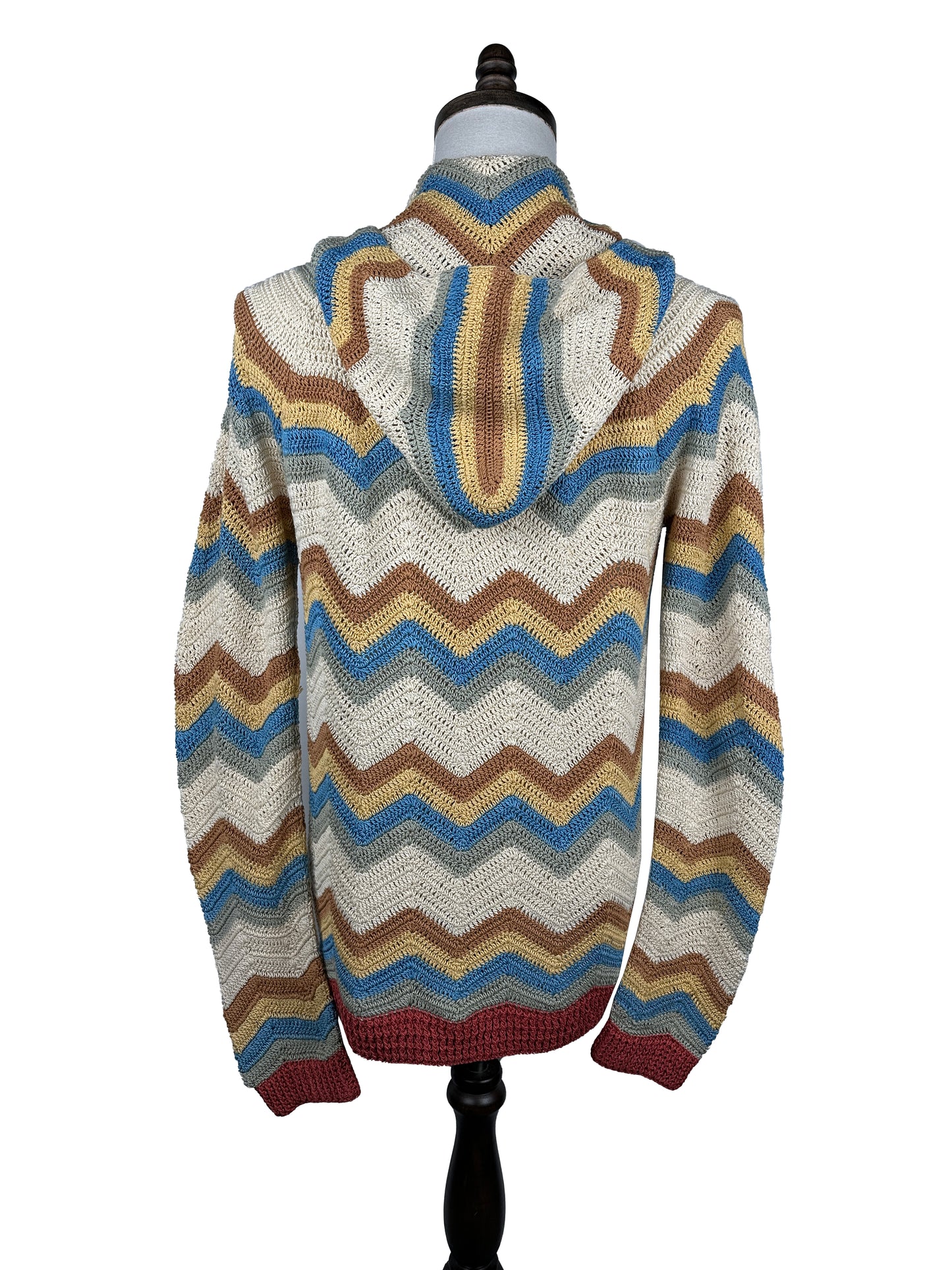 SS16 Highland Knit Hoodie F.Z.