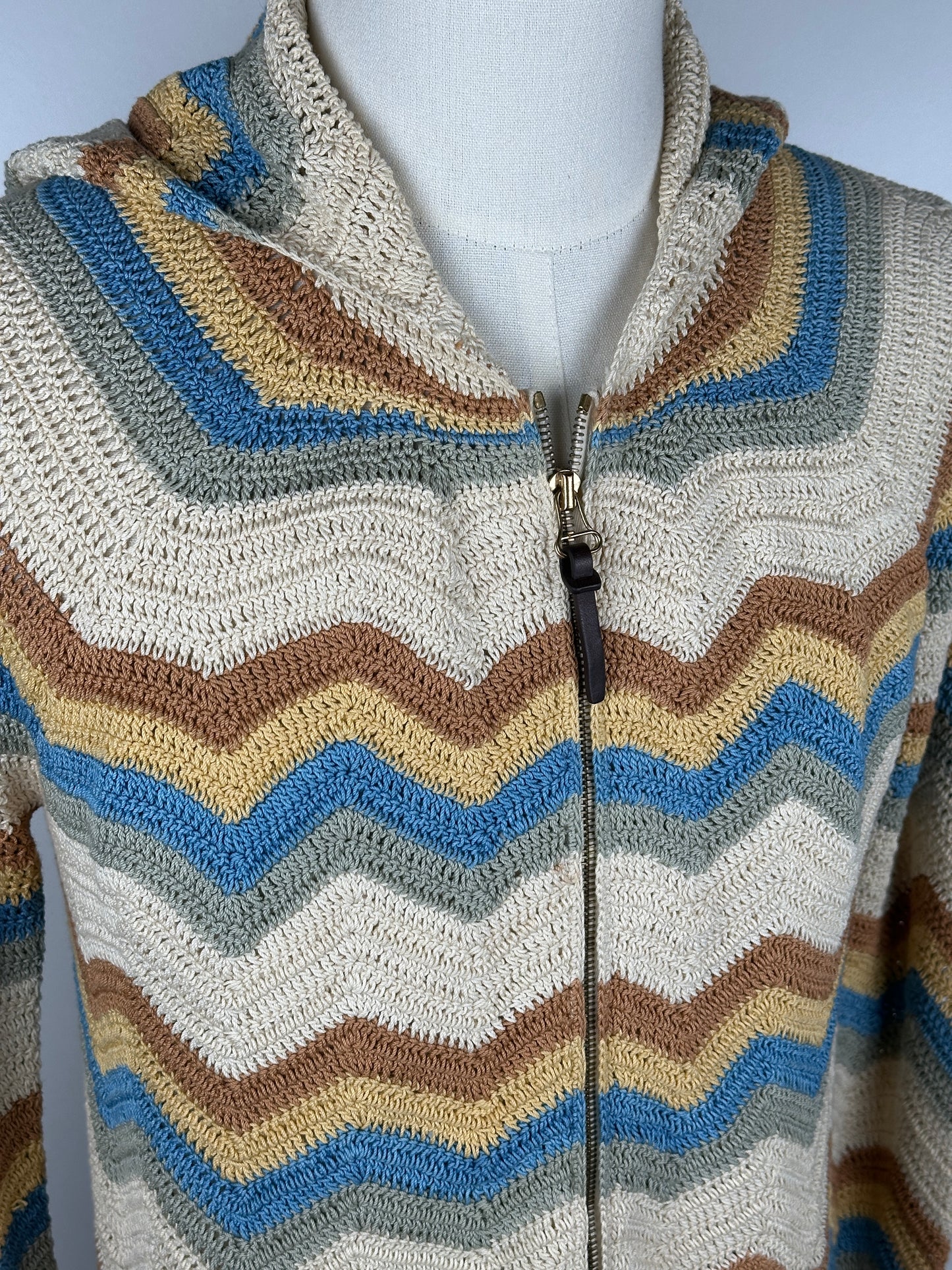 SS16 Highland Knit Hoodie F.Z.