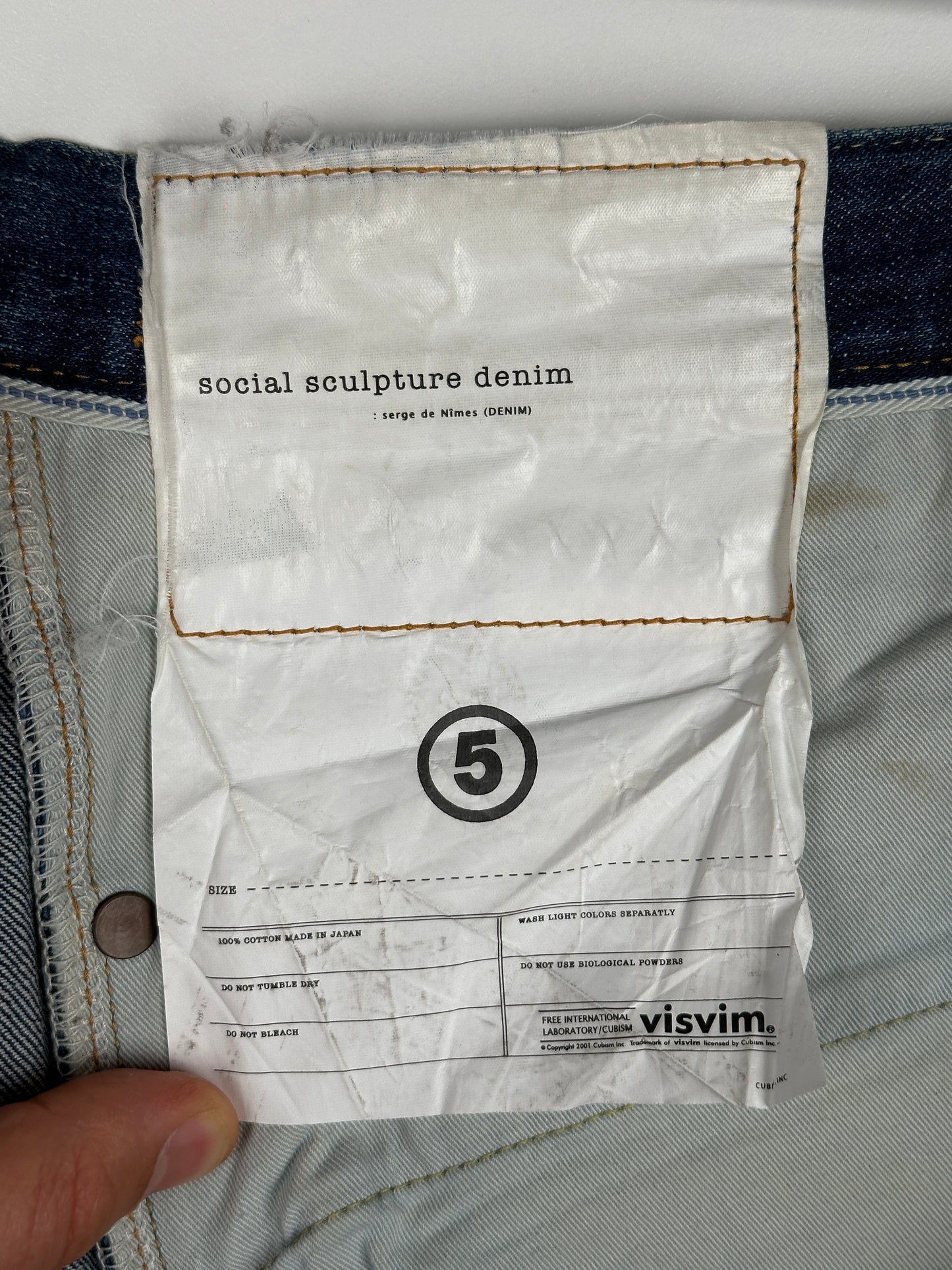 SS20 Social Sculpture Dry Denim-10