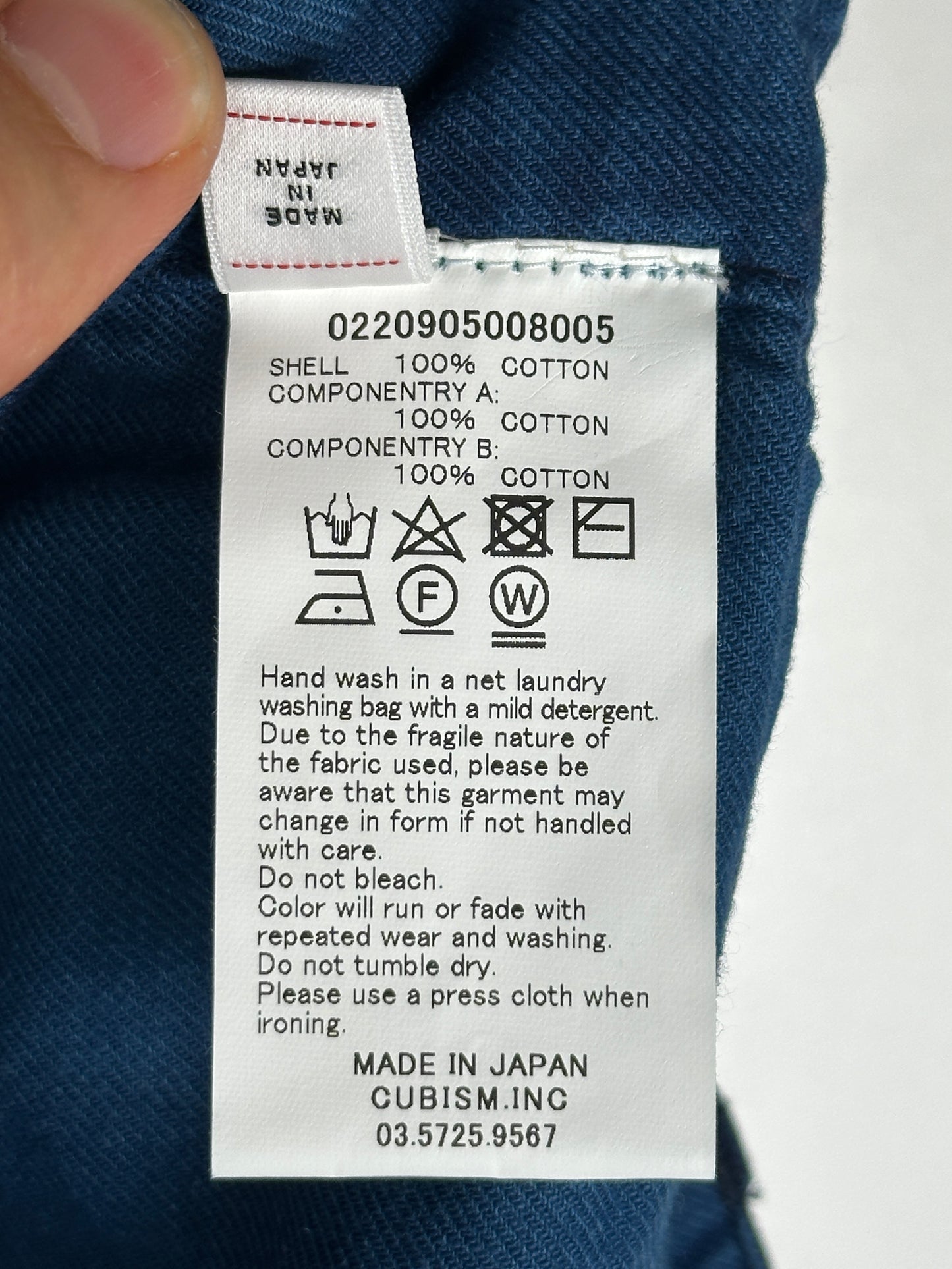 FW20 ICT Camus Braces Pants WD