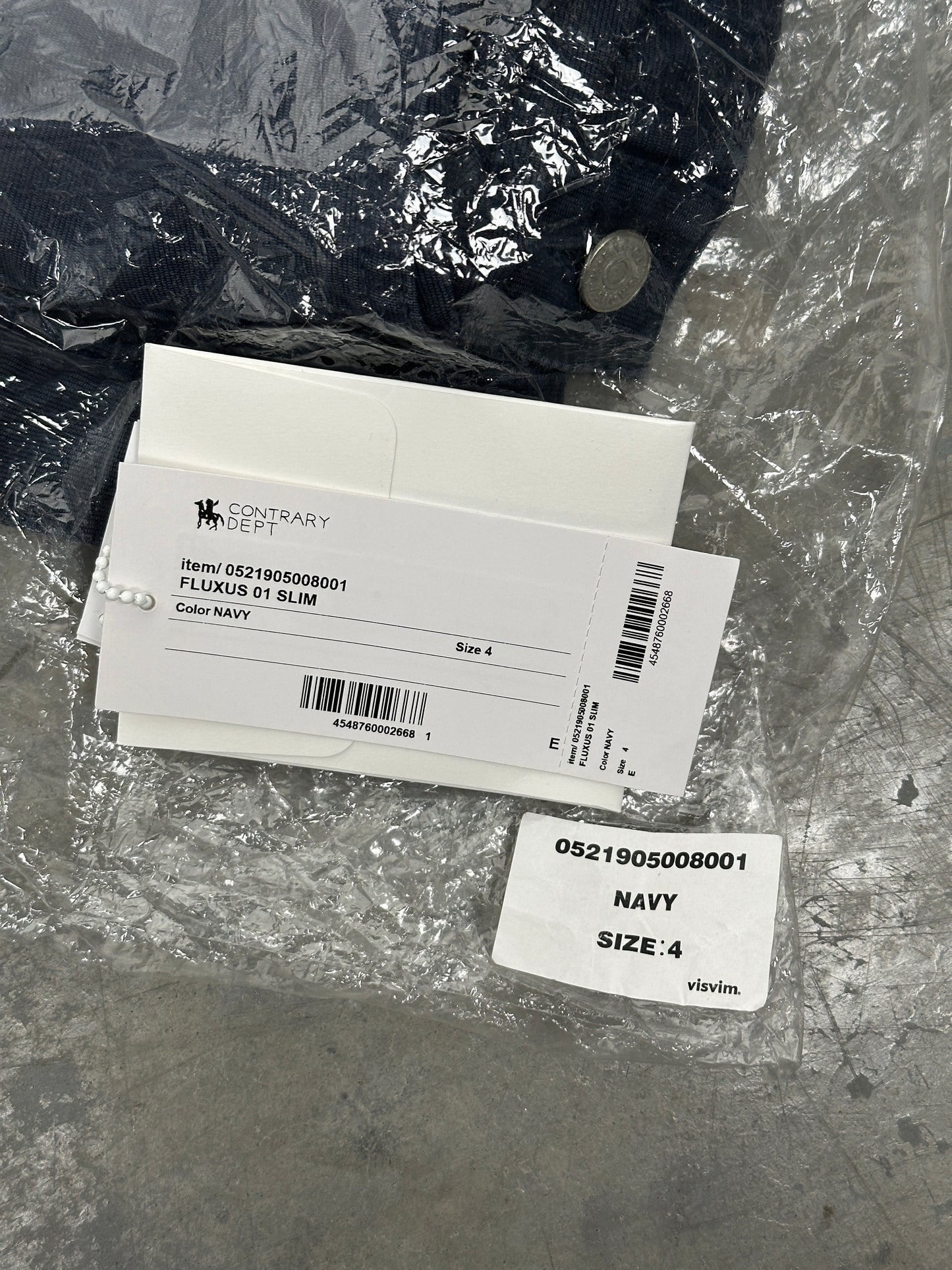 FW21 Contrary Dept. Fluxus 01 Slim (G.Cords)