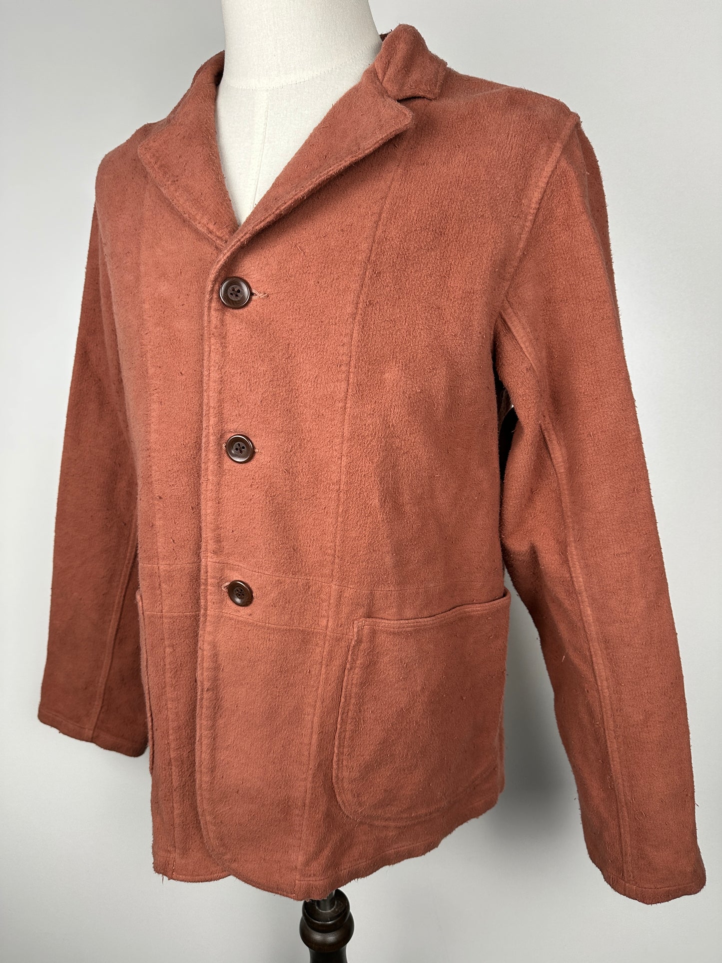 Napped Heat Corduroy Hospital JKT