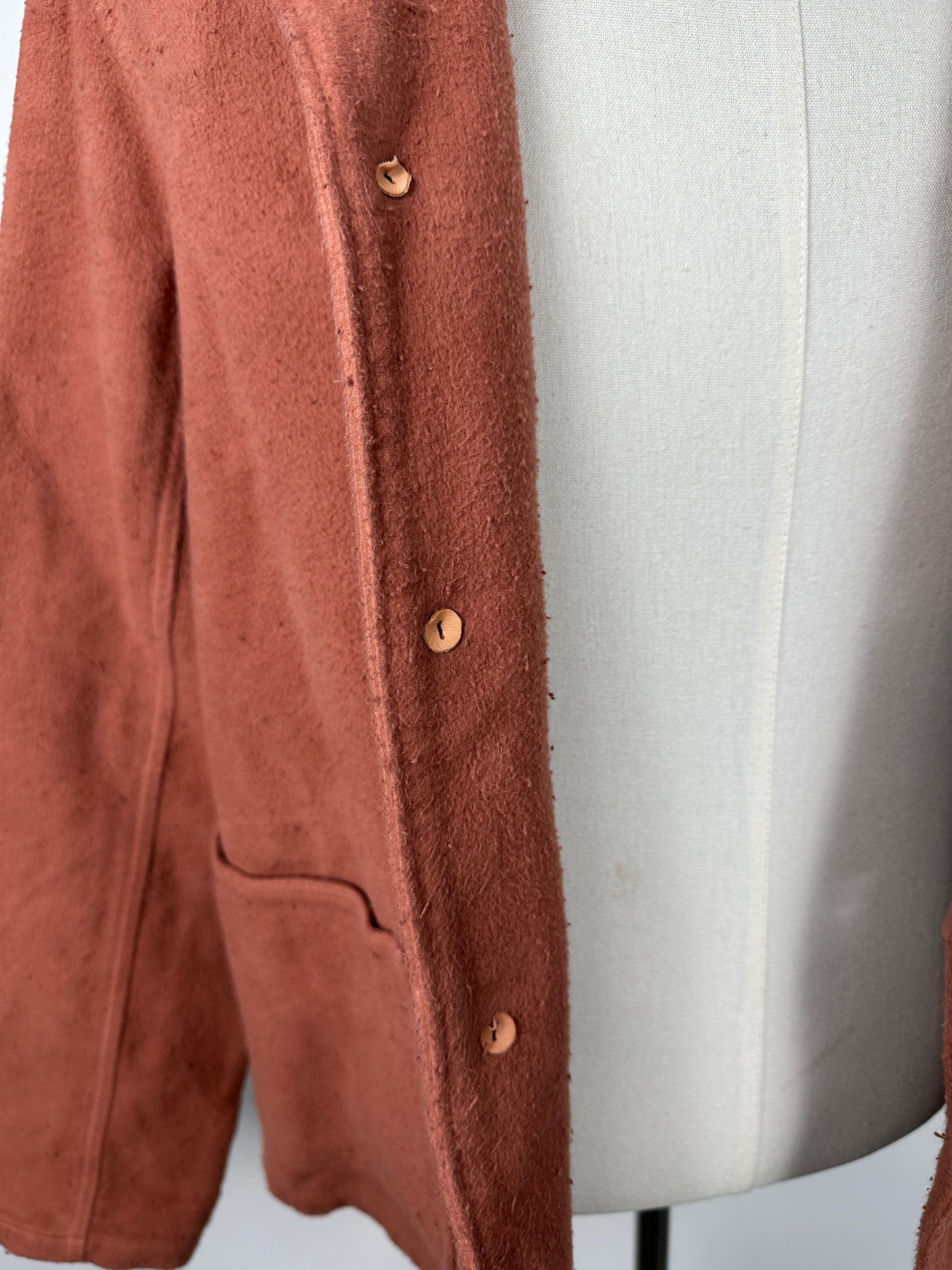 Napped Heat Corduroy Hospital JKT