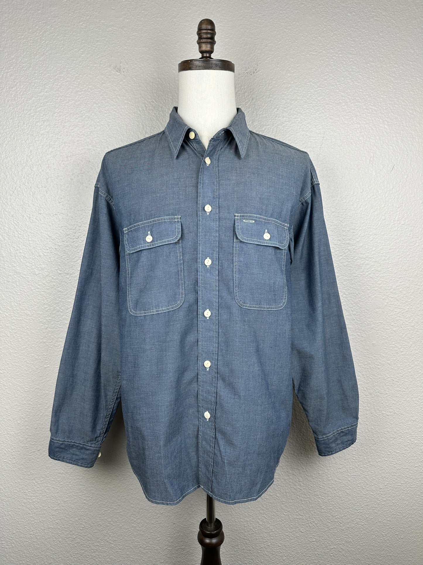SS21 Albacore Lumber L/S Chambray