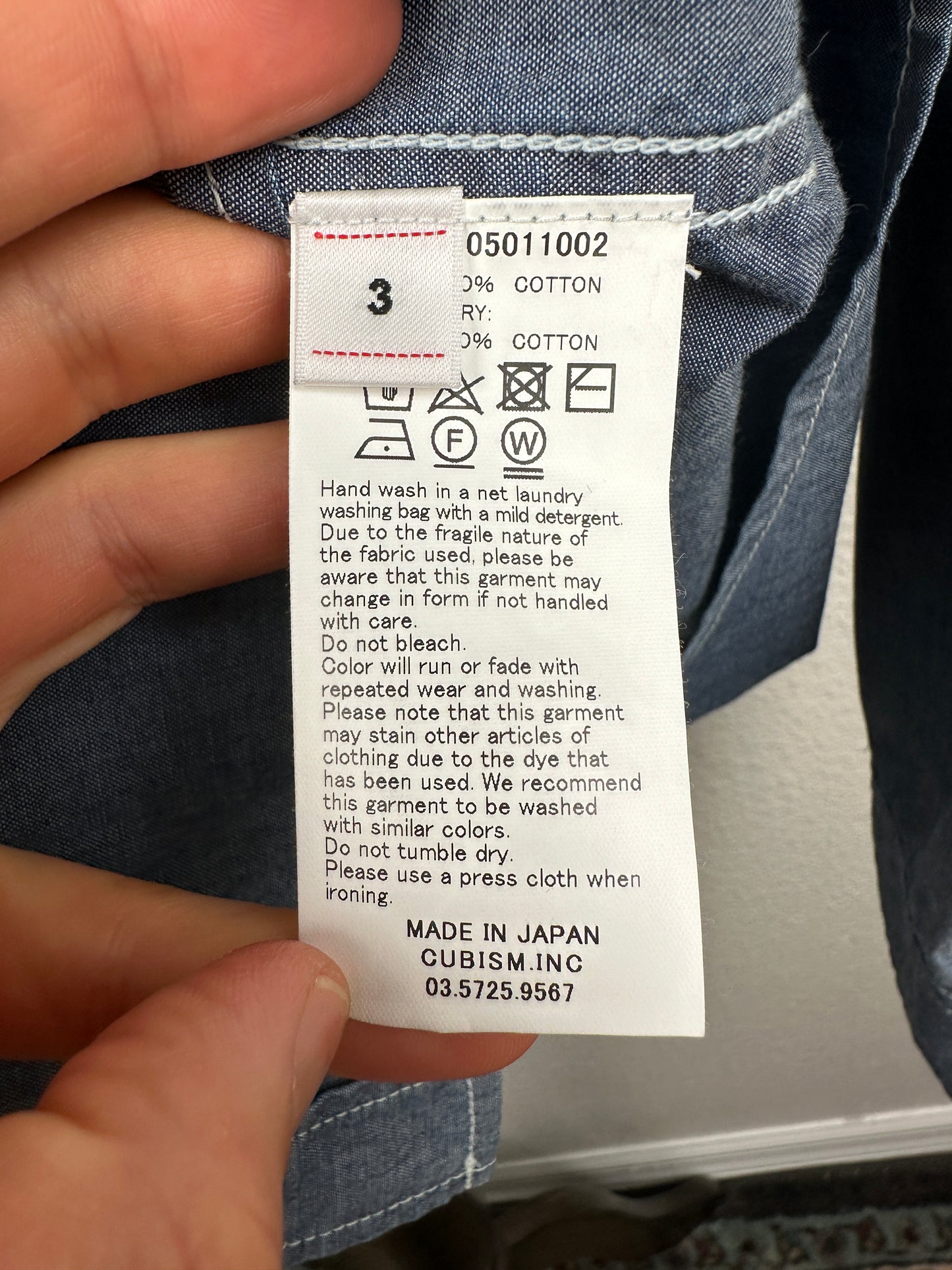 SS21 Albacore Lumber L/S Chambray