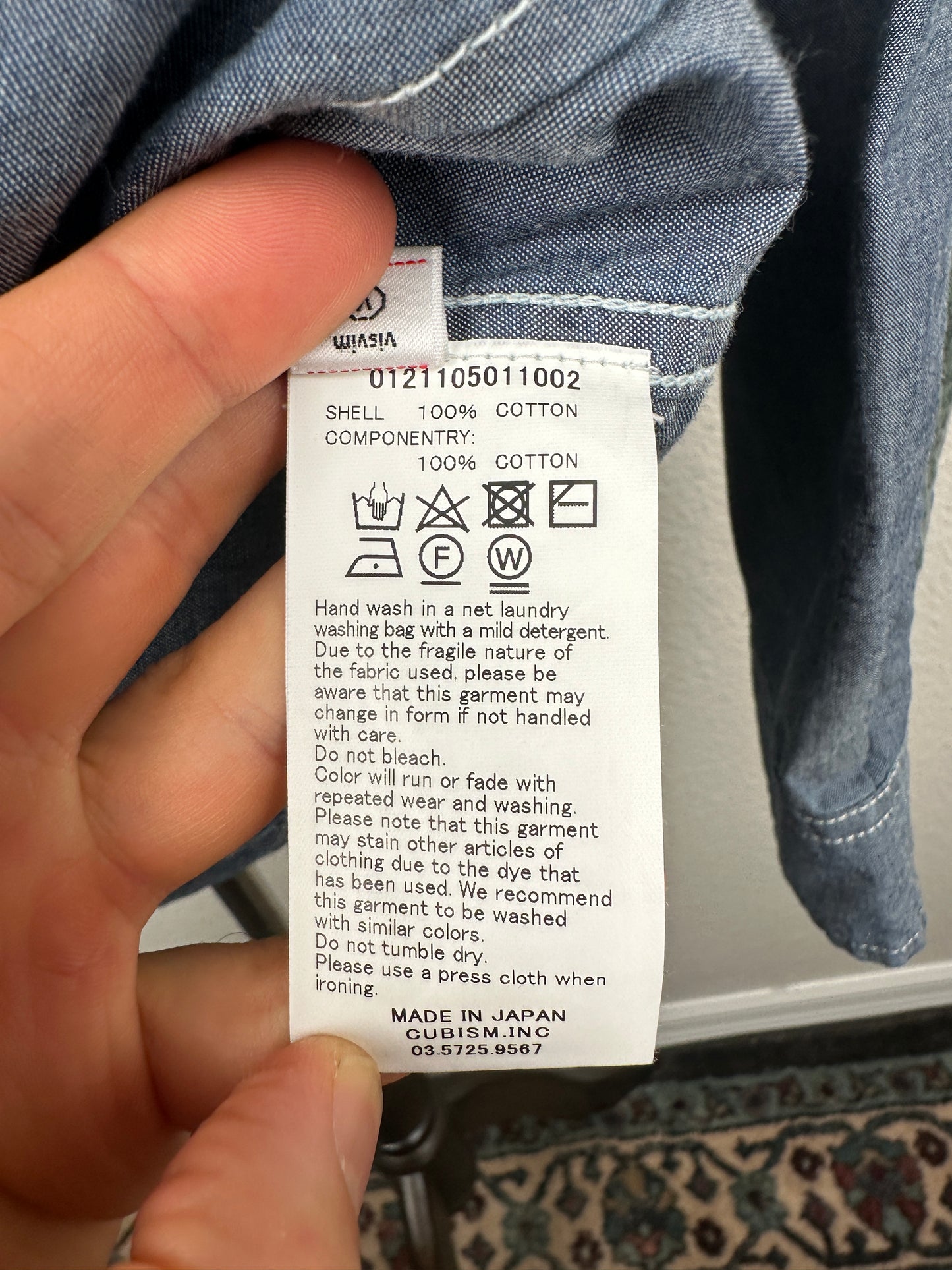 SS21 Albacore Lumber L/S Chambray