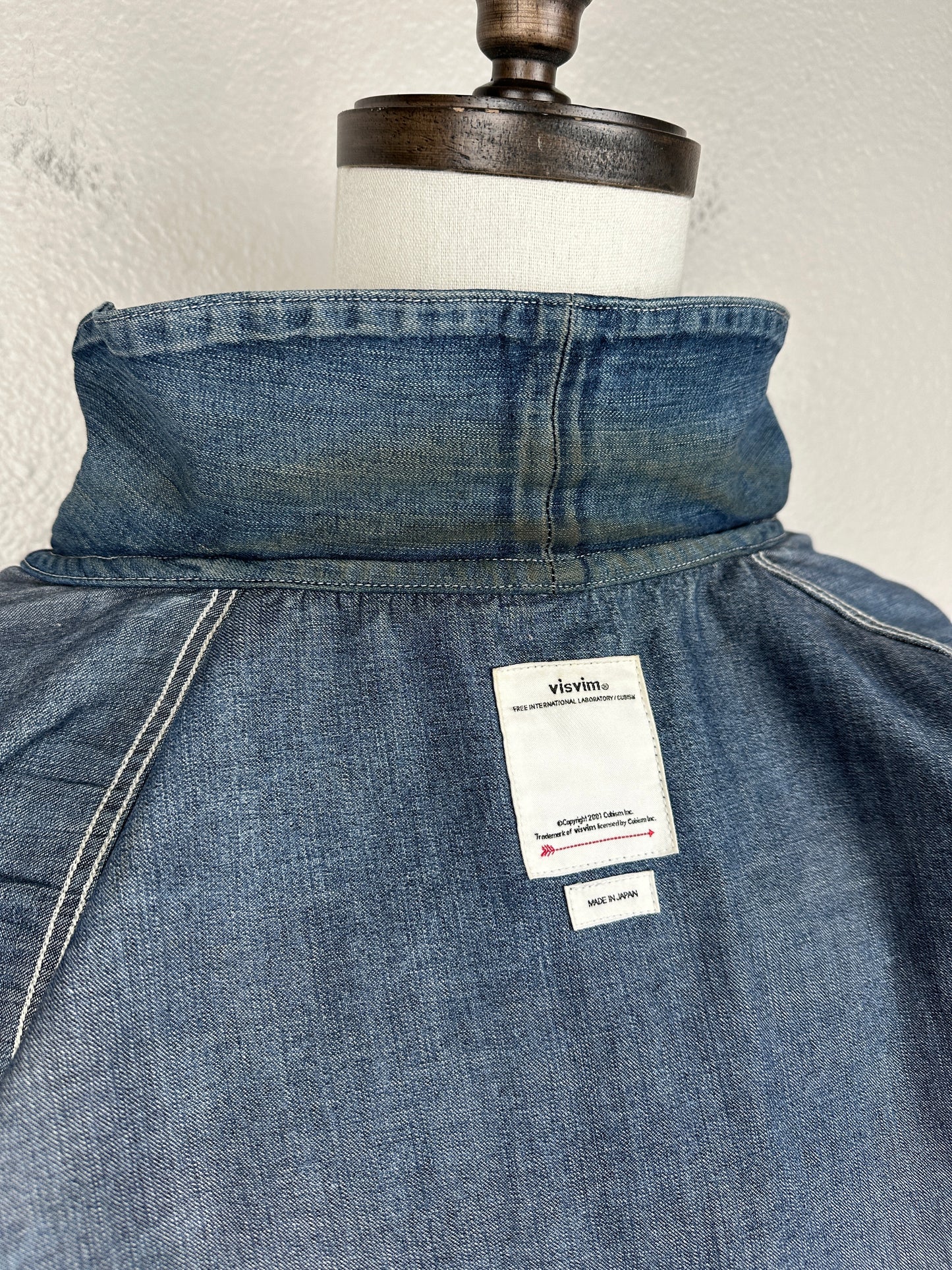 FW18 SS Bucky Coverall Dry Denim *Flagship Store Exclusive