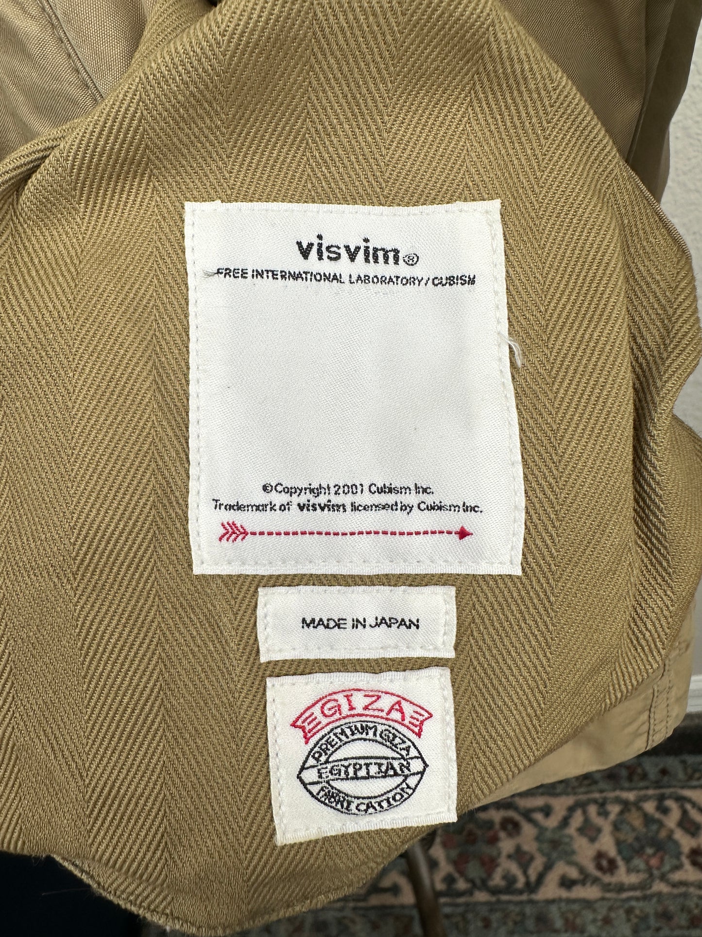 FW18 Dotera Mil Coat (Giza C/NY)