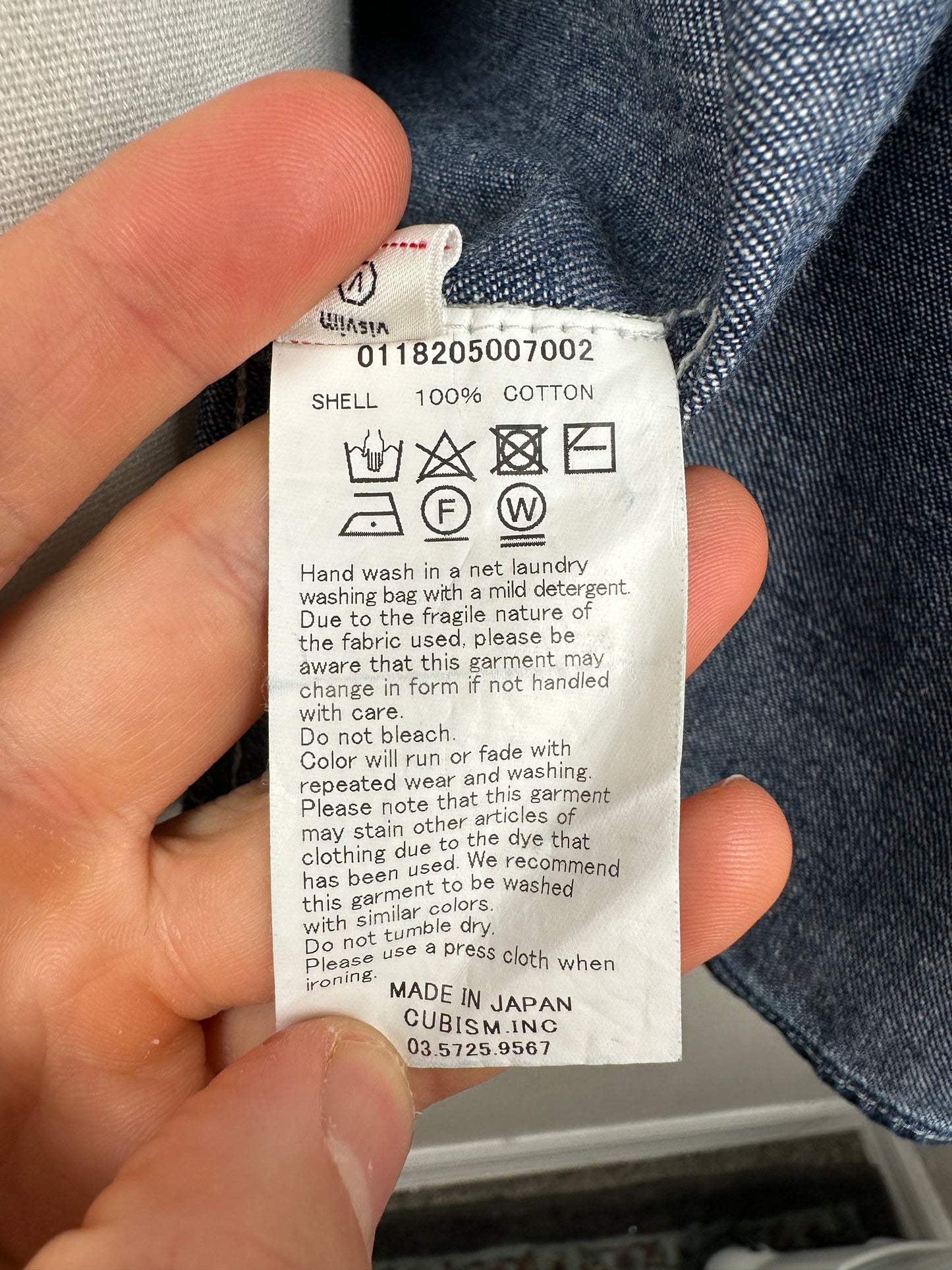 FW18 Social Sculpture Shirt Damaged