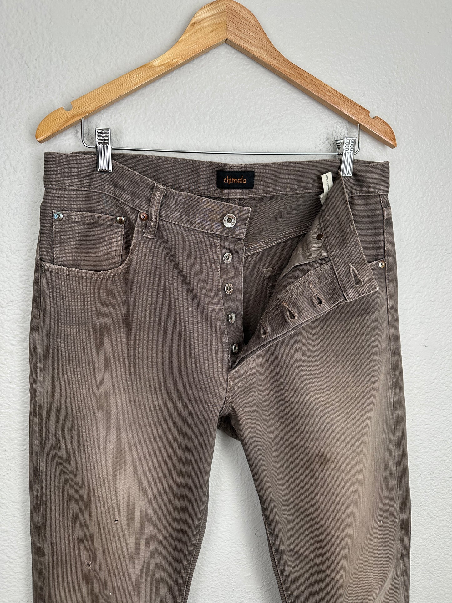 Vintage Pique 5-Pocket Pants