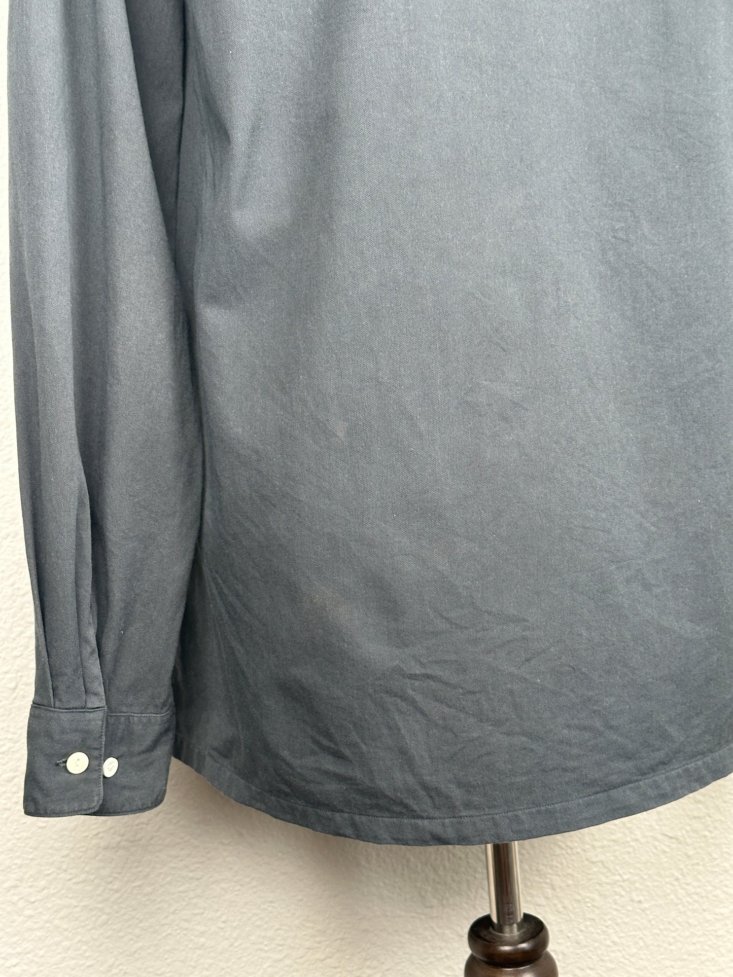 FW18 Free Edge Shirt Baseball Collar