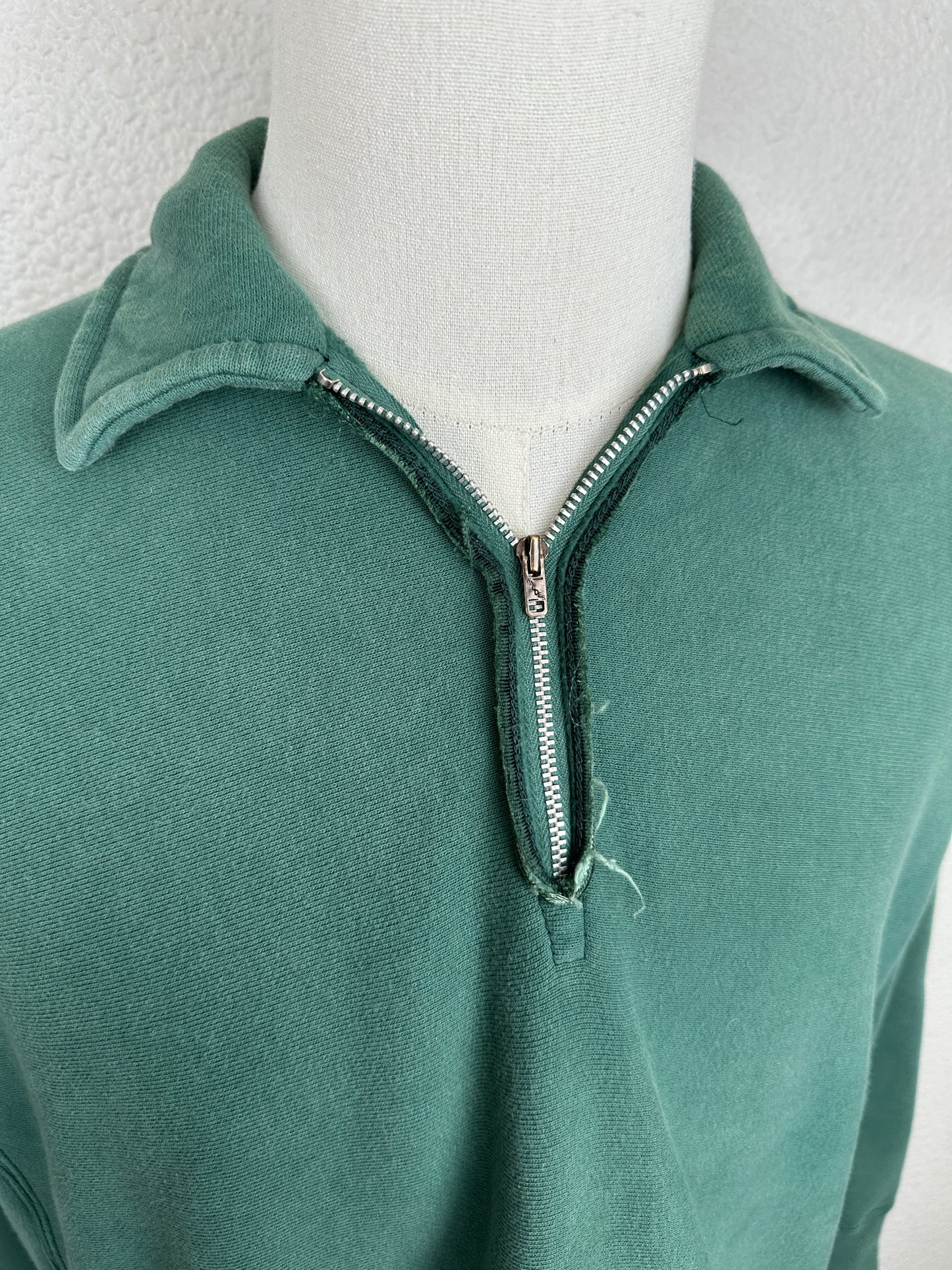 SS24 Vintage Half Zip Sweat Shirt