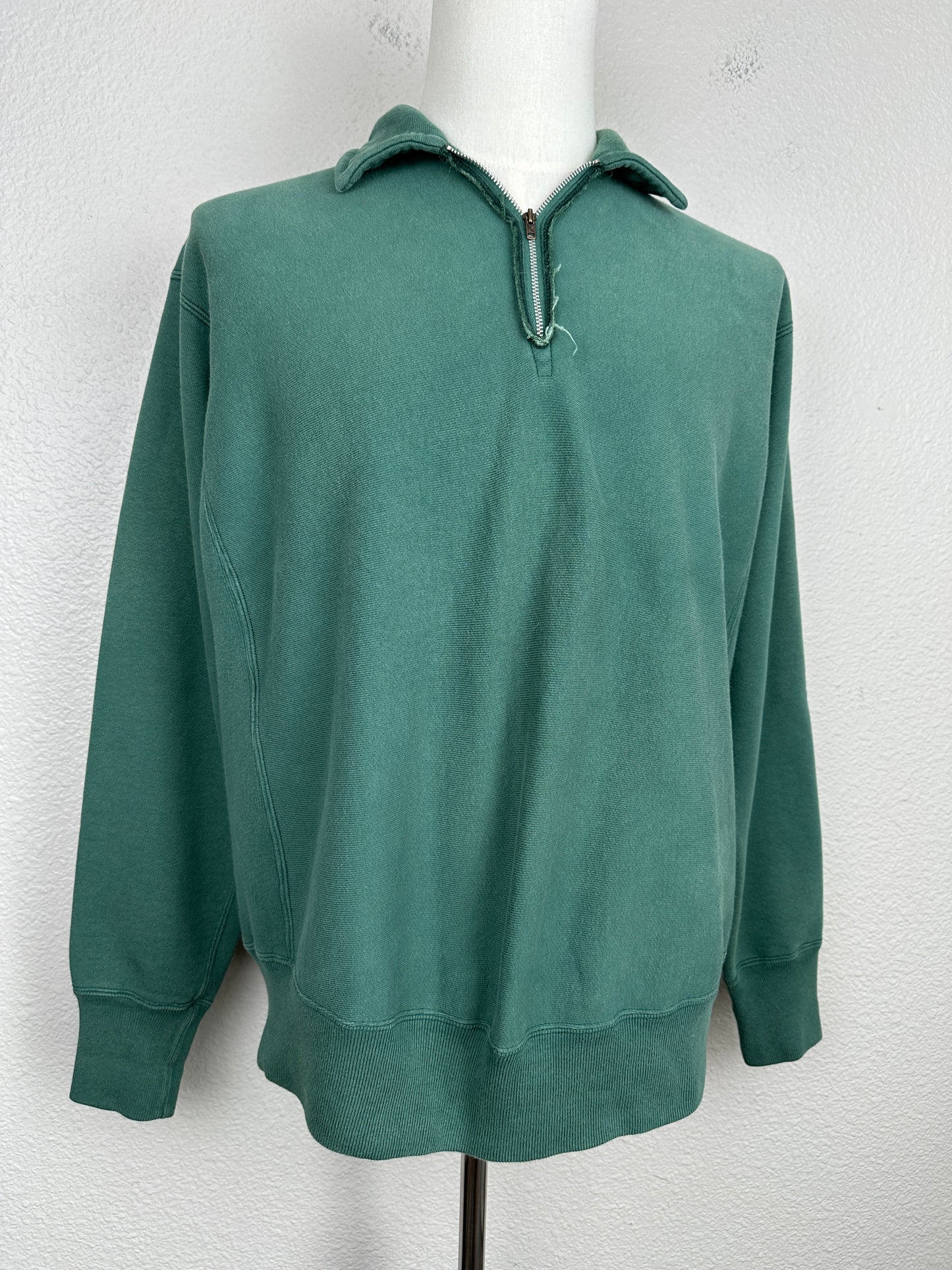 SS24 Vintage Half Zip Sweat Shirt