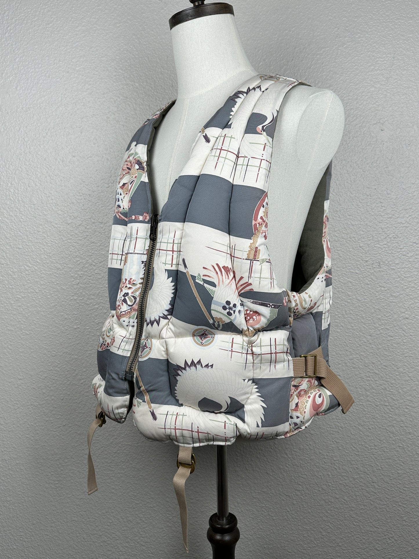 SS15 PFD Vest (Herringbone & ND Silk/Cotton)