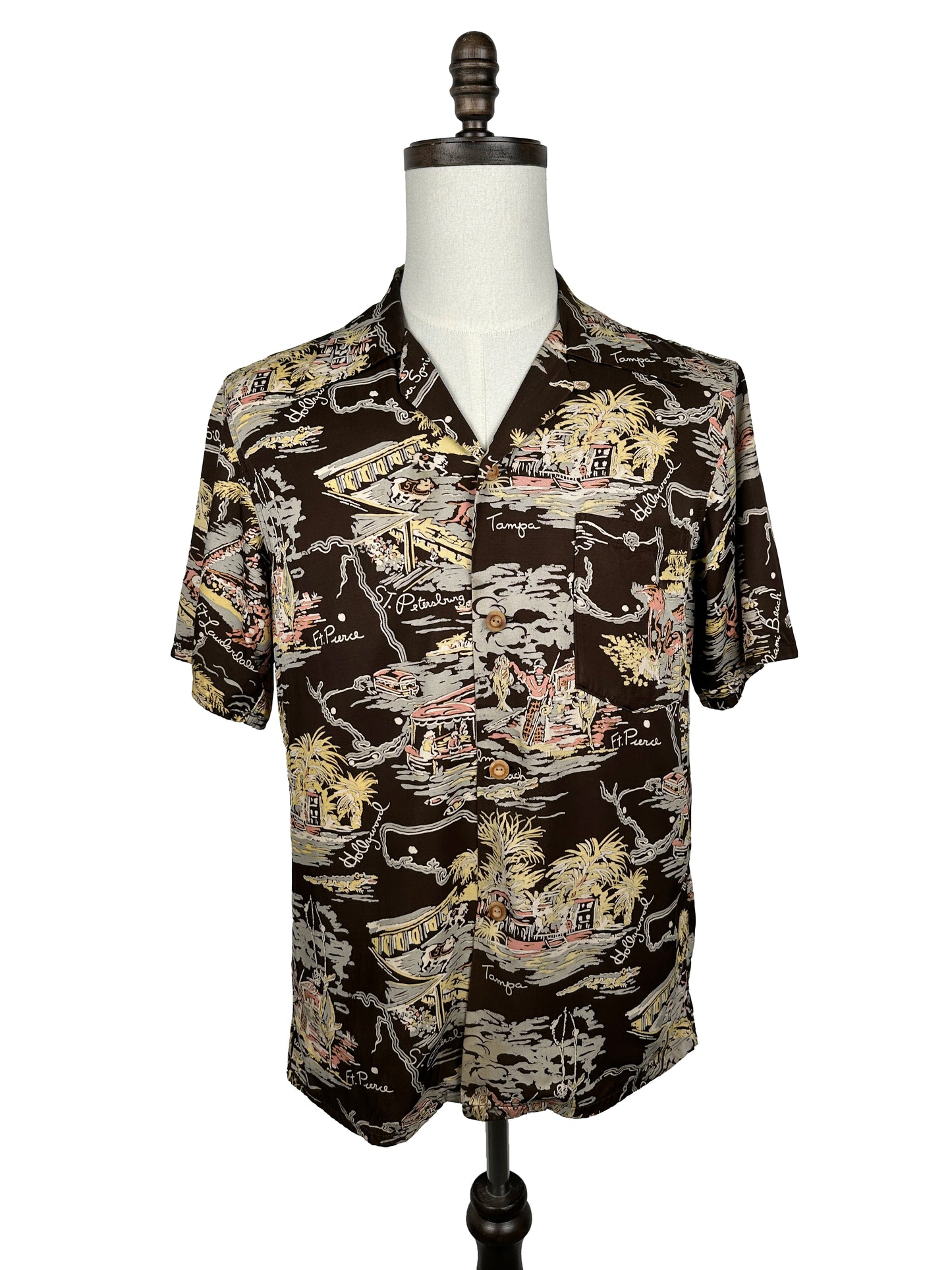 SS15 Duke Shirt Sunshine S/S (Cotton/Rayon)