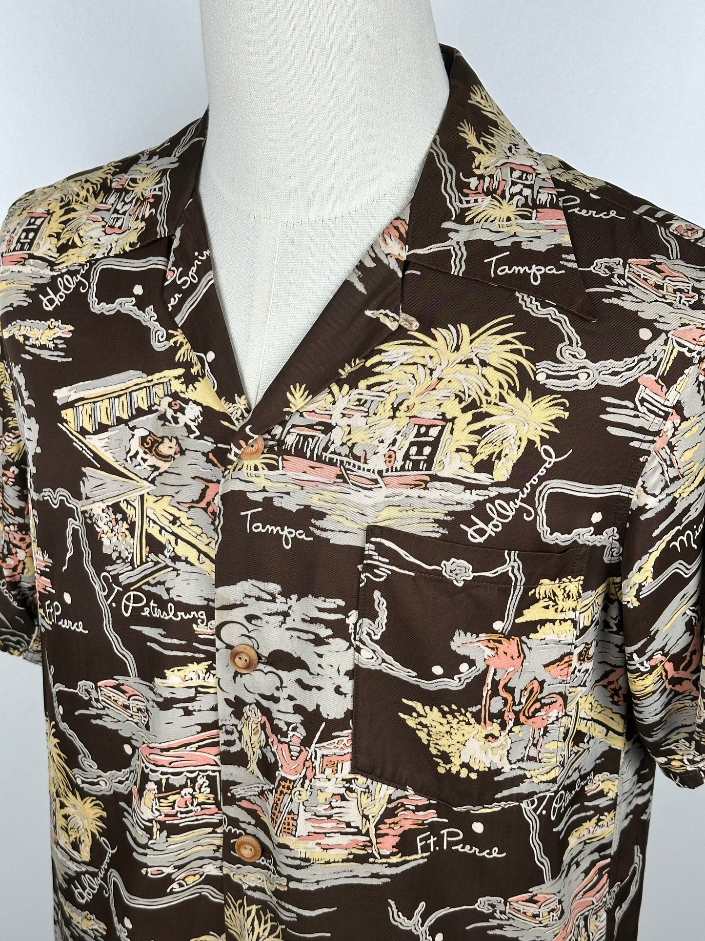 SS15 Duke Shirt Sunshine S/S (Cotton/Rayon)
