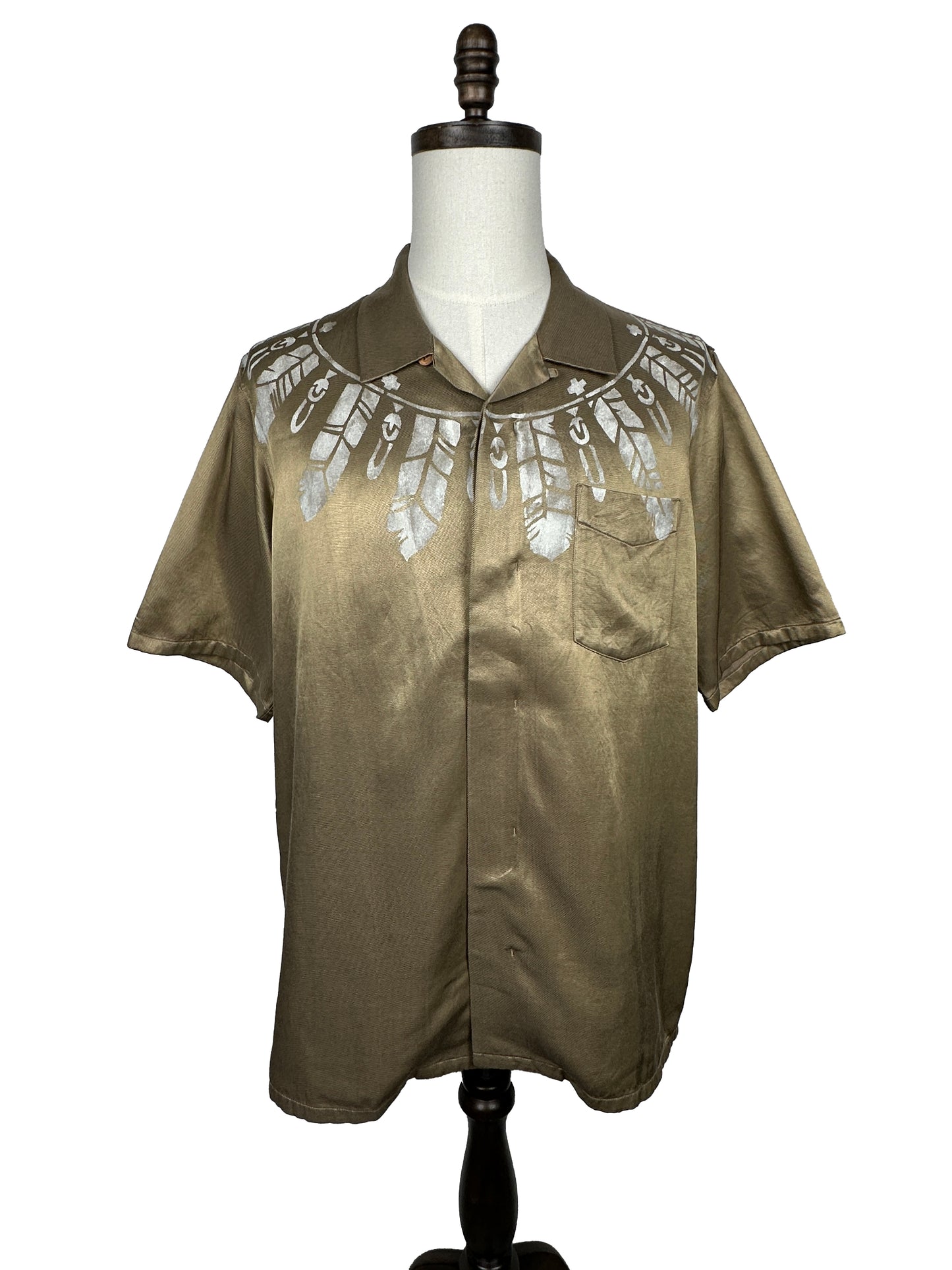 SS19 SPOT Free Edge Shirt S/S Feathers