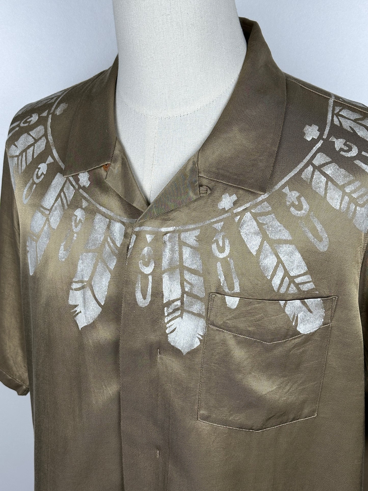 SS19 SPOT Free Edge Shirt S/S Feathers
