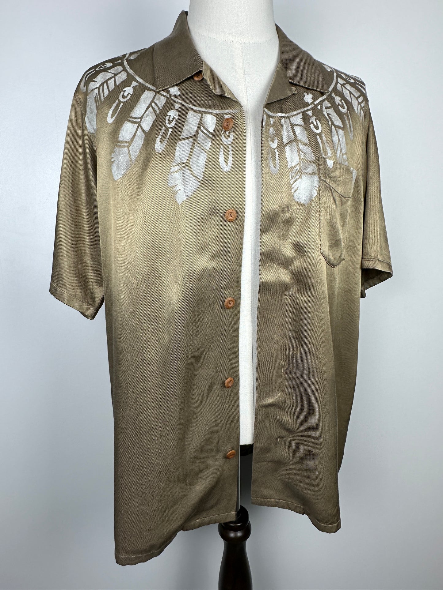 SS19 SPOT Free Edge Shirt S/S Feathers