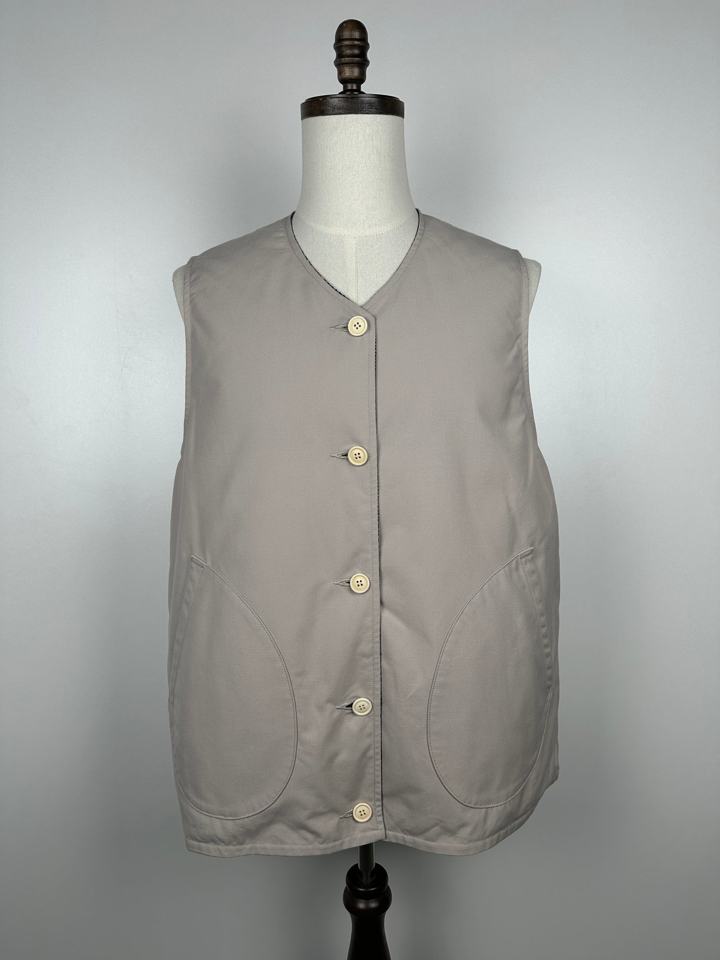 SS24 ICT Kora Down Vest (Vt. Shibori)