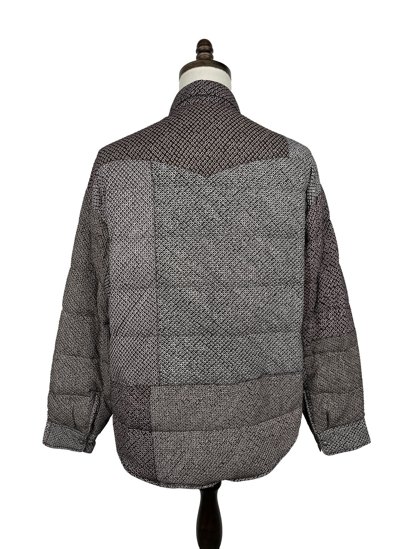 FW22 SPOT Kerchief Down JKT (Vt. Shibori)