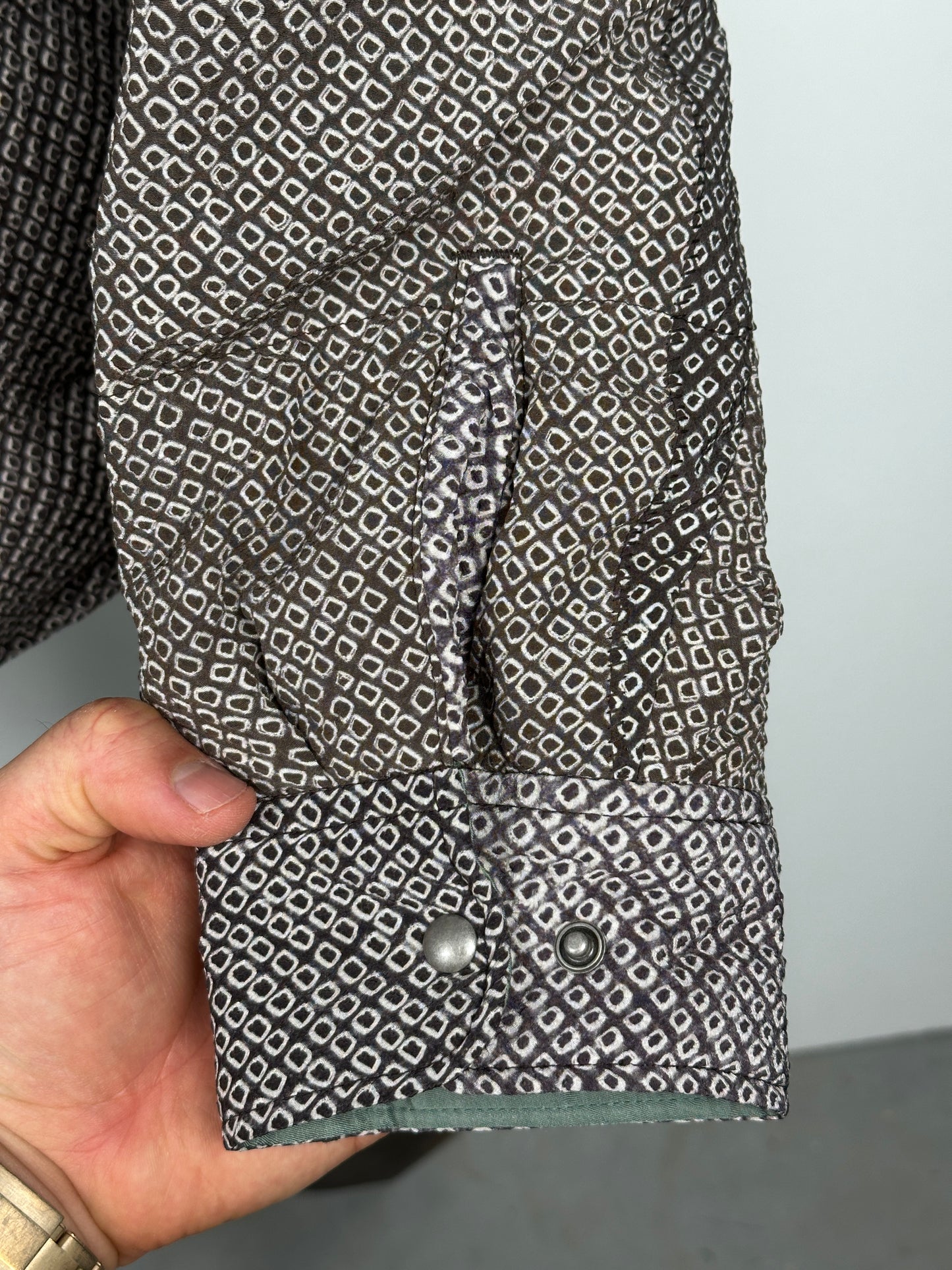 FW22 SPOT Kerchief Down JKT (Vt. Shibori)