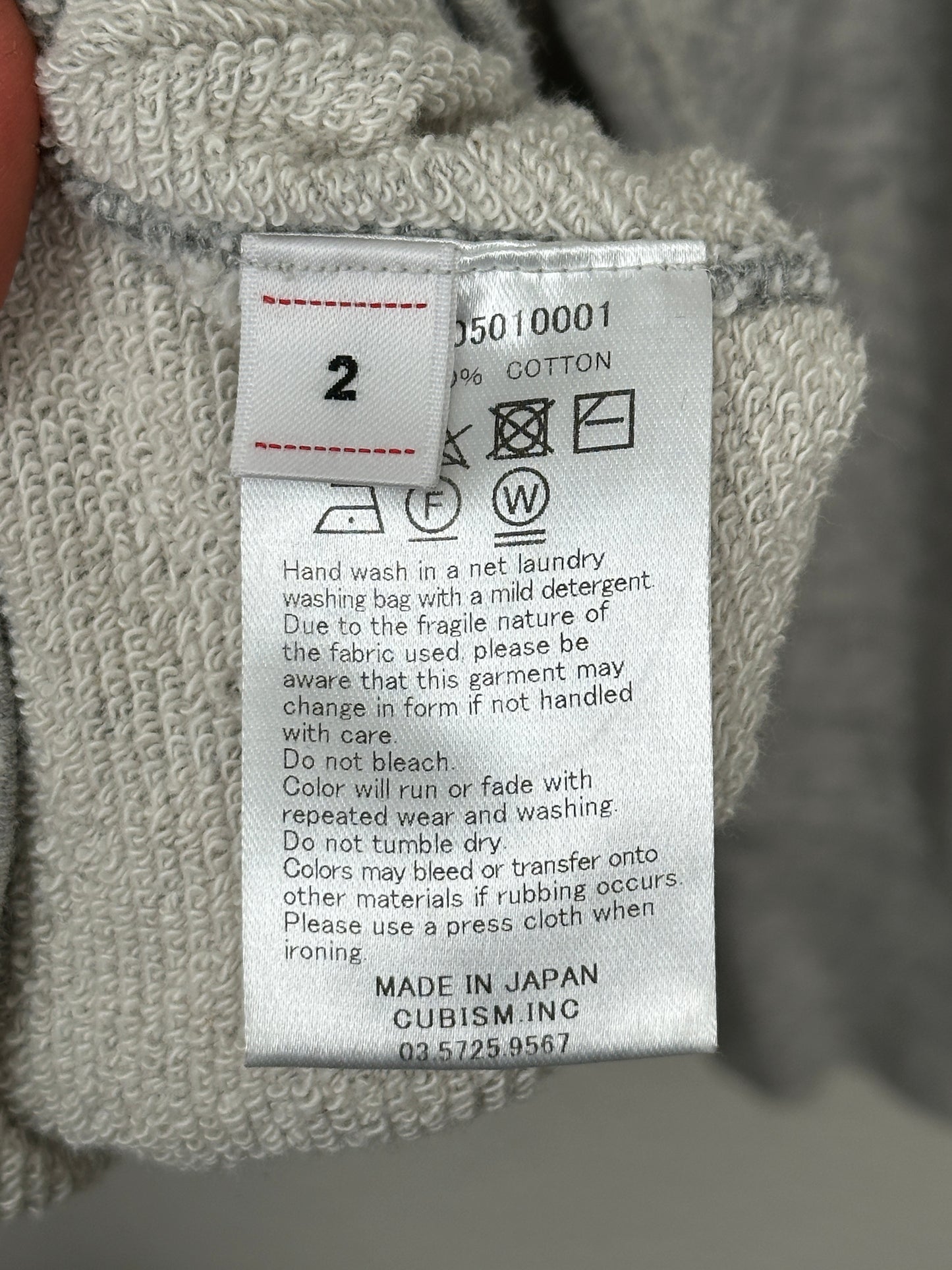 SS21 Contrary Dept. Amplus Sweat L/S Crash