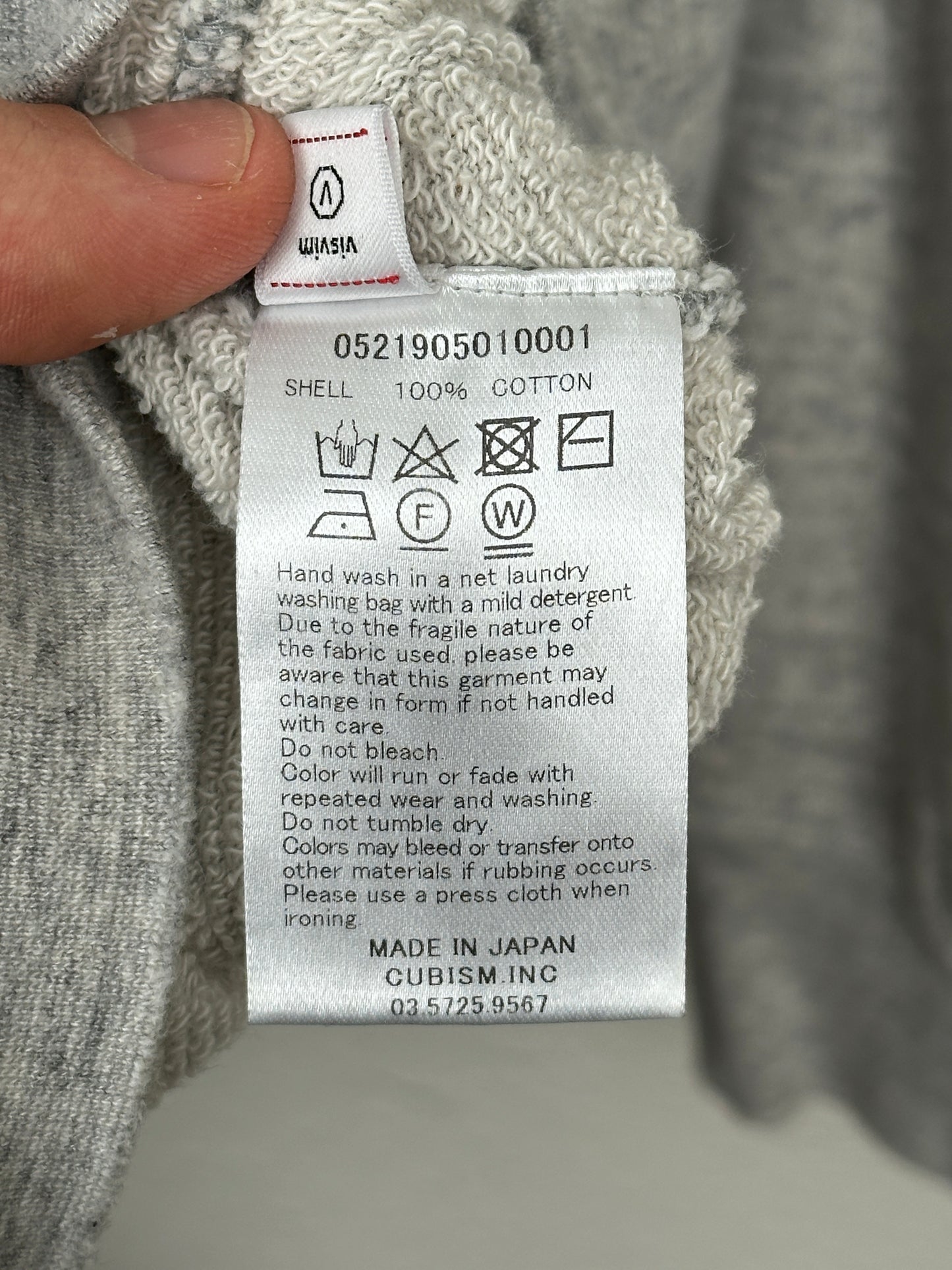 SS21 Contrary Dept. Amplus Sweat L/S Crash