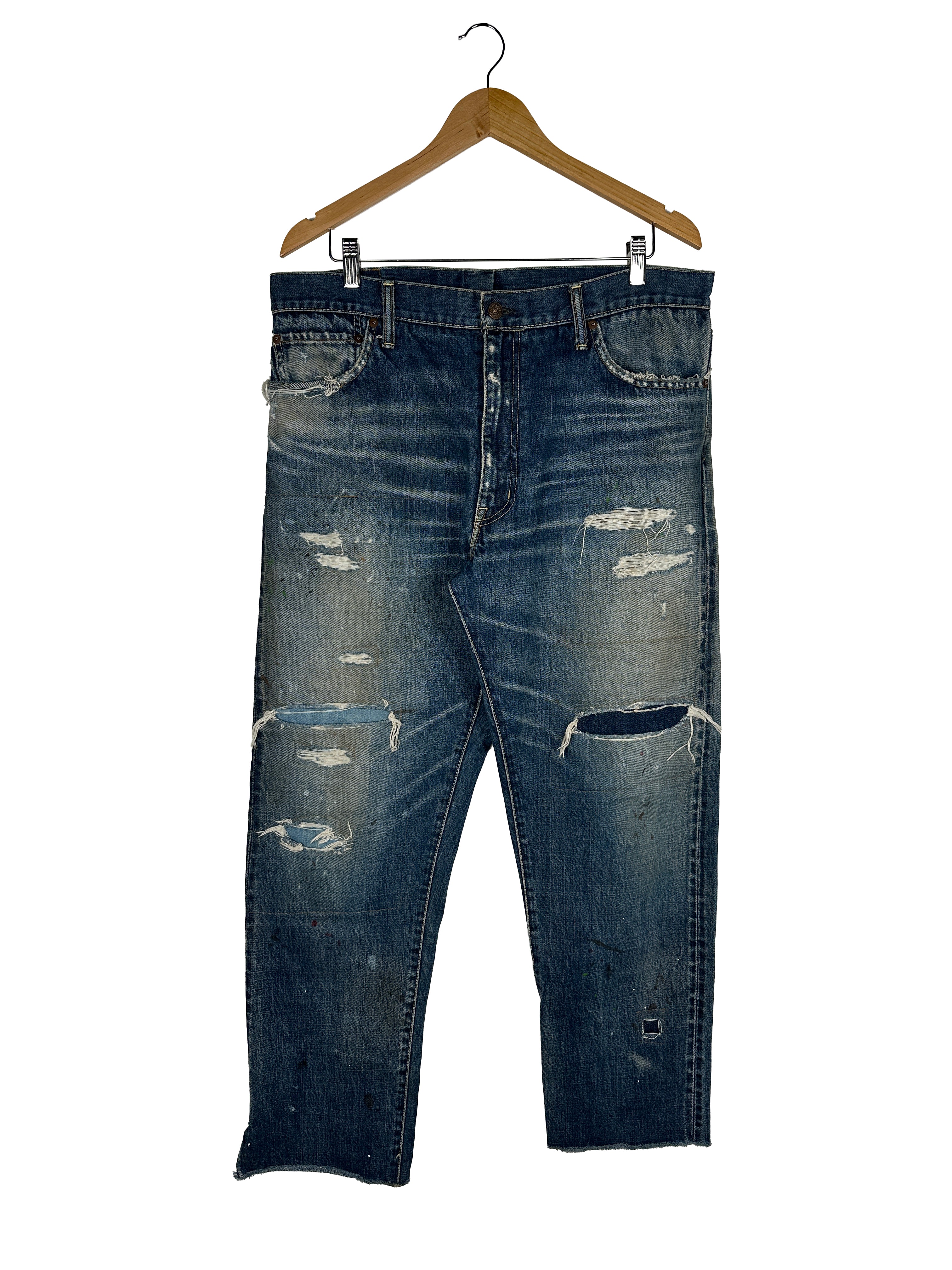 パンツ VISVIM SS JOURNEYMAN PANTS TACKED CRASH visvim SS JOURNEYMAN PANTS TACKED CRASH | REVERSIBLE