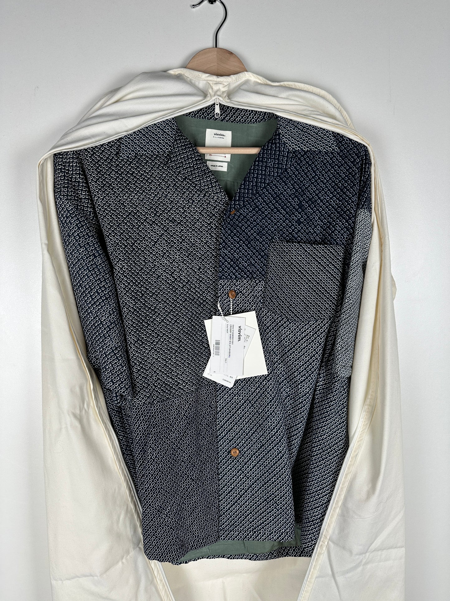 FW23 SPOT Crosby Shirt S/S (Vt. Shibori)