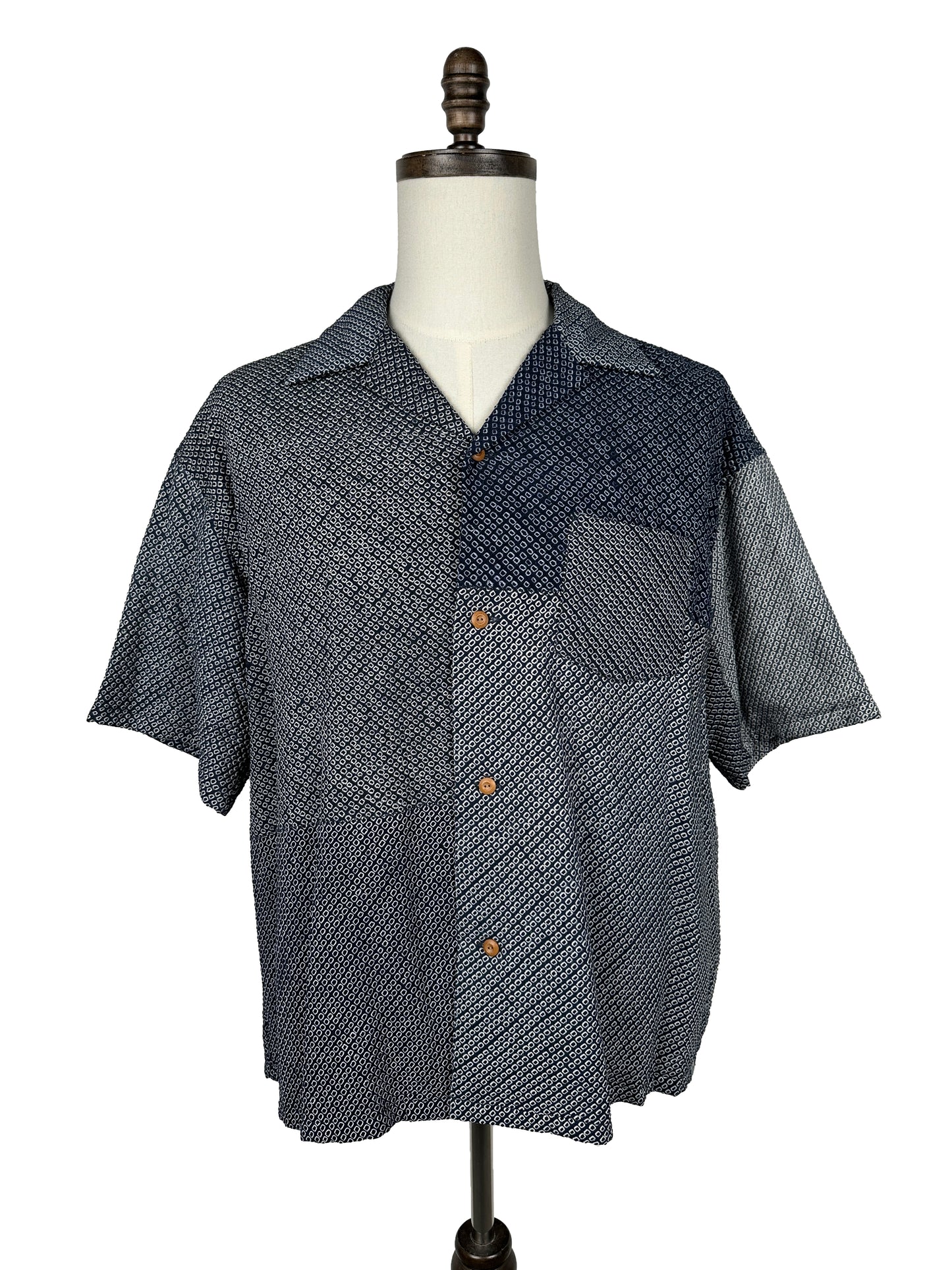 FW23 SPOT Crosby Shirt S/S (Vt. Shibori)