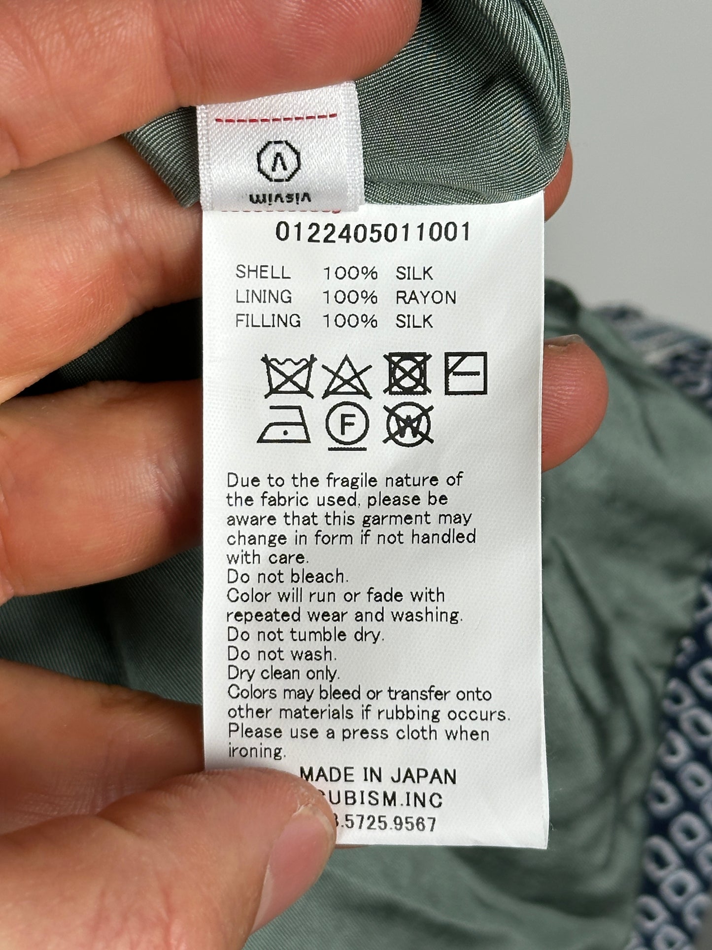 FW23 SPOT Crosby Shirt S/S (Vt. Shibori)